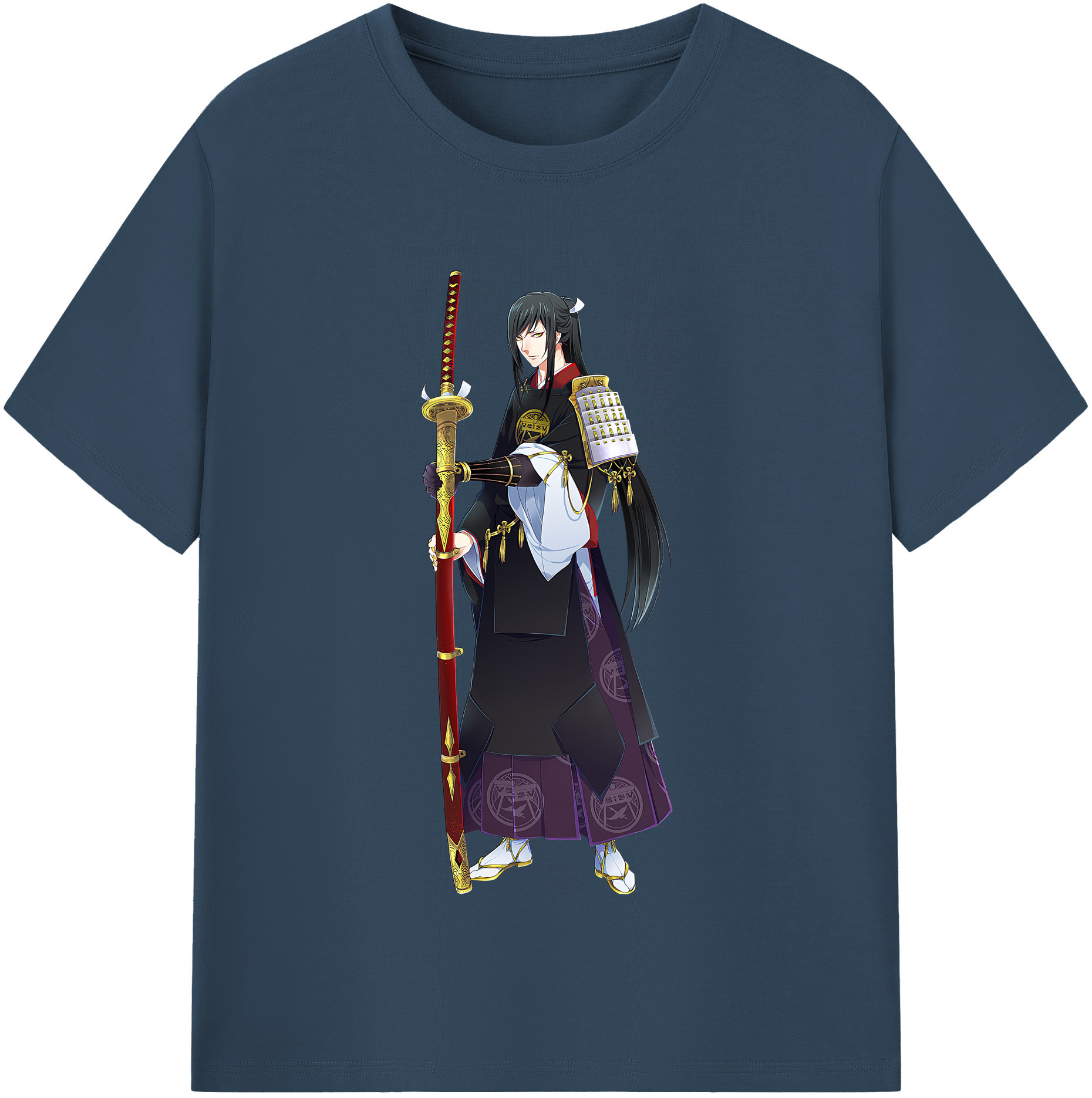 （画像用） 刀剣乱舞 Touken Ranbu レディースカジュアルプリントTシャツ（綿100％）