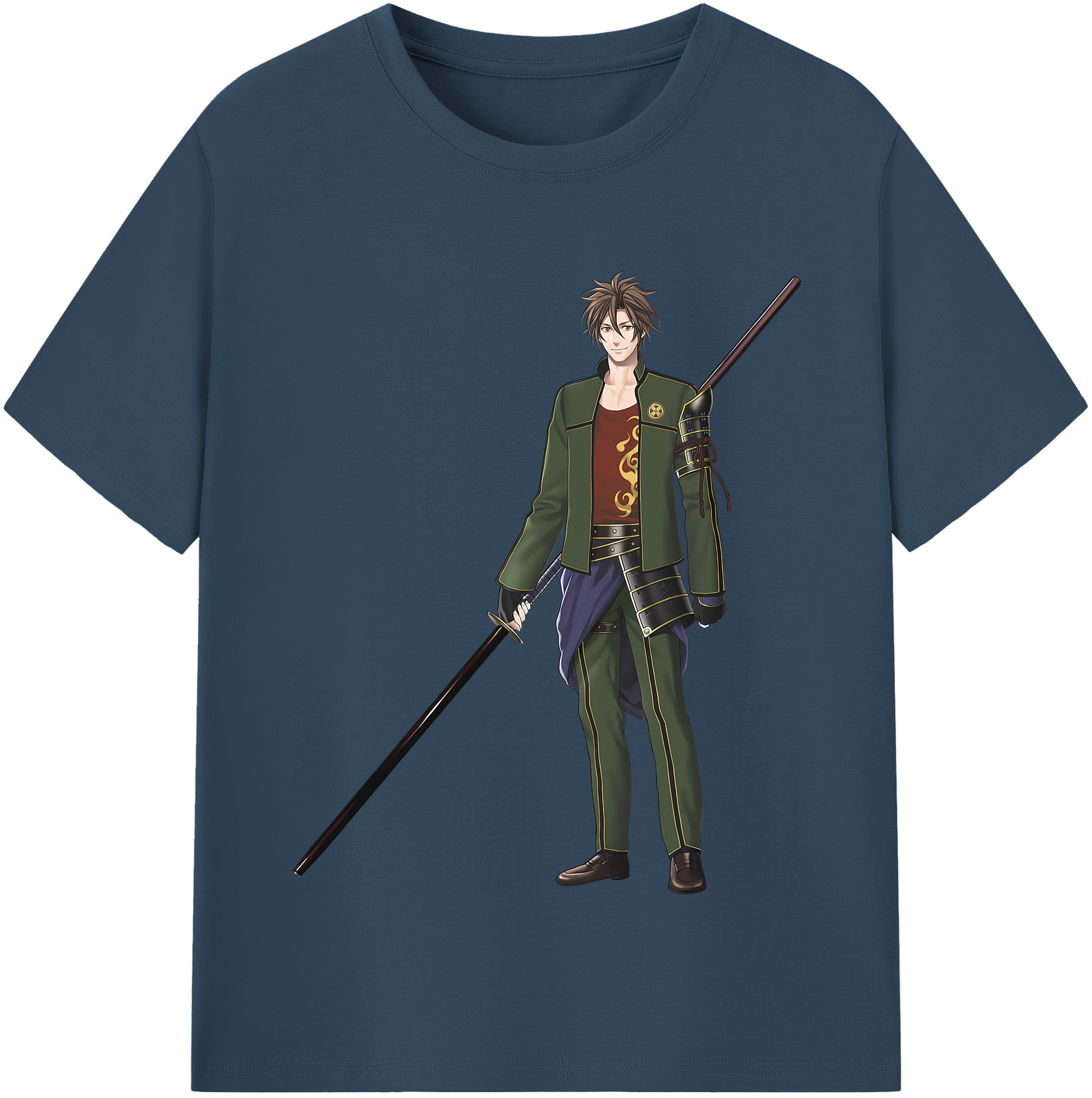 （画像用） 刀剣乱舞 Touken Ranbu レディースカジュアルプリントTシャツ（綿100％）