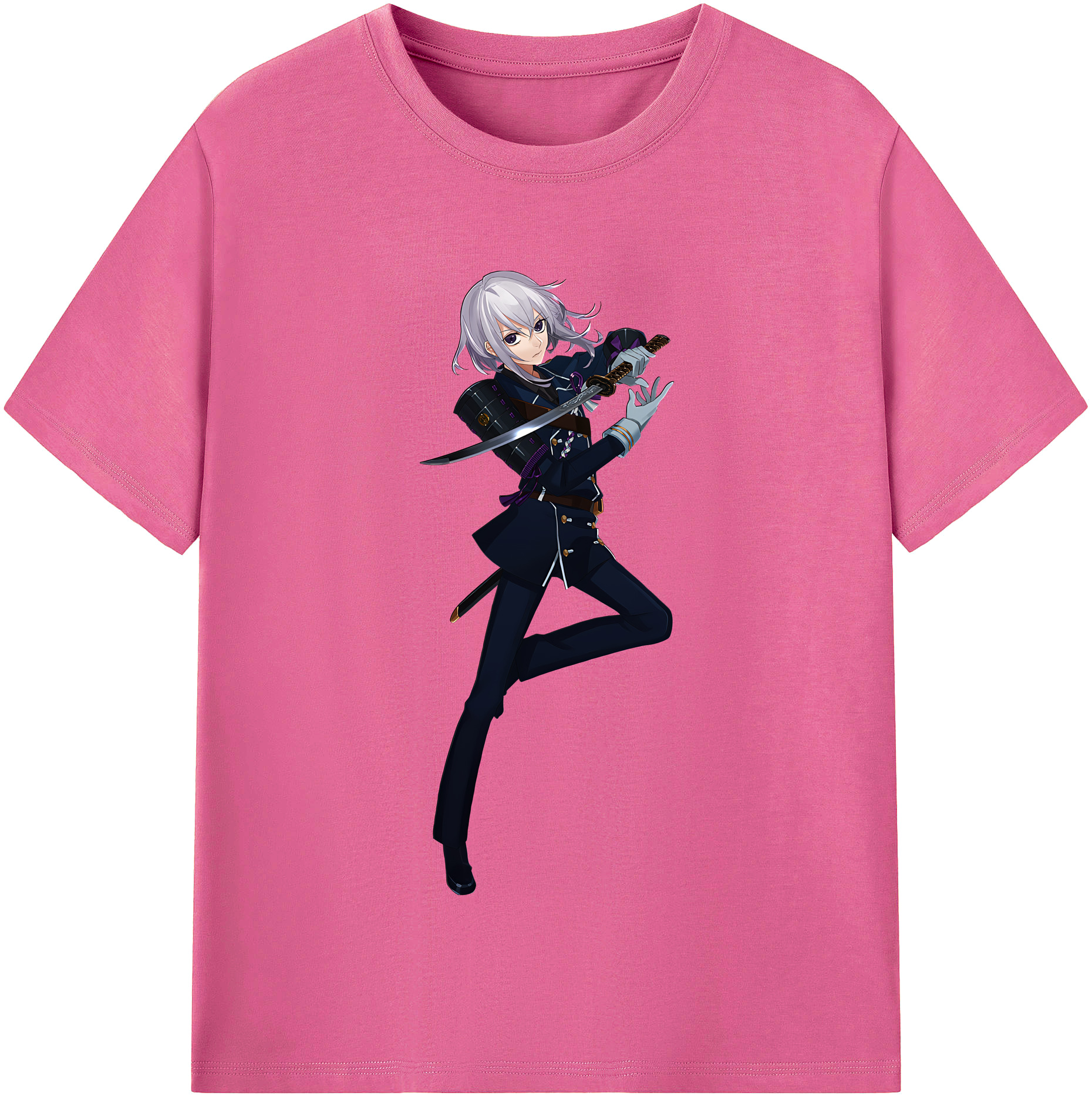 （画像用） 刀剣乱舞 Touken Ranbu レディースカジュアルプリントTシャツ（綿100％）