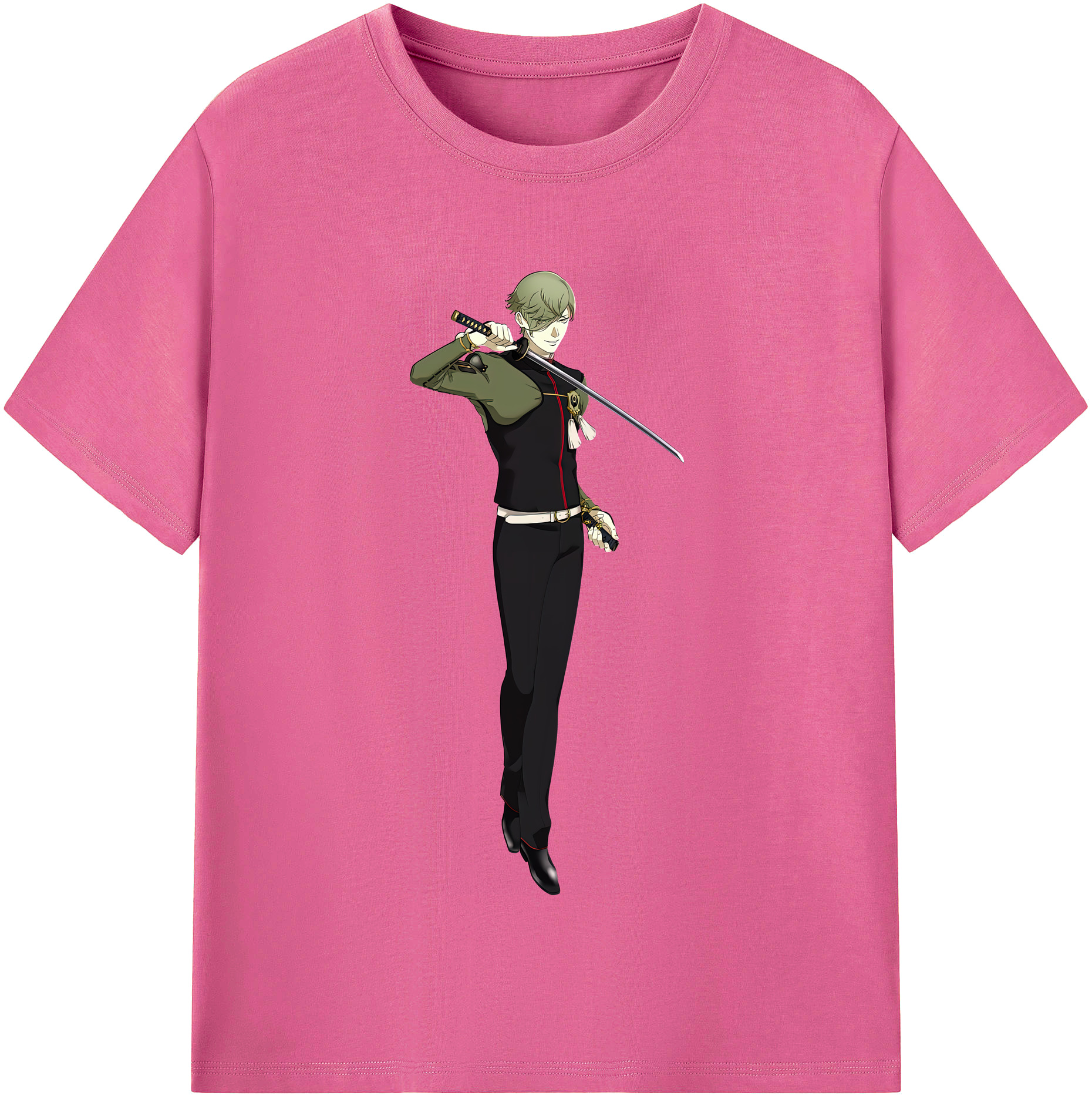 （画像用） 刀剣乱舞 Touken Ranbu レディースカジュアルプリントTシャツ（綿100％）