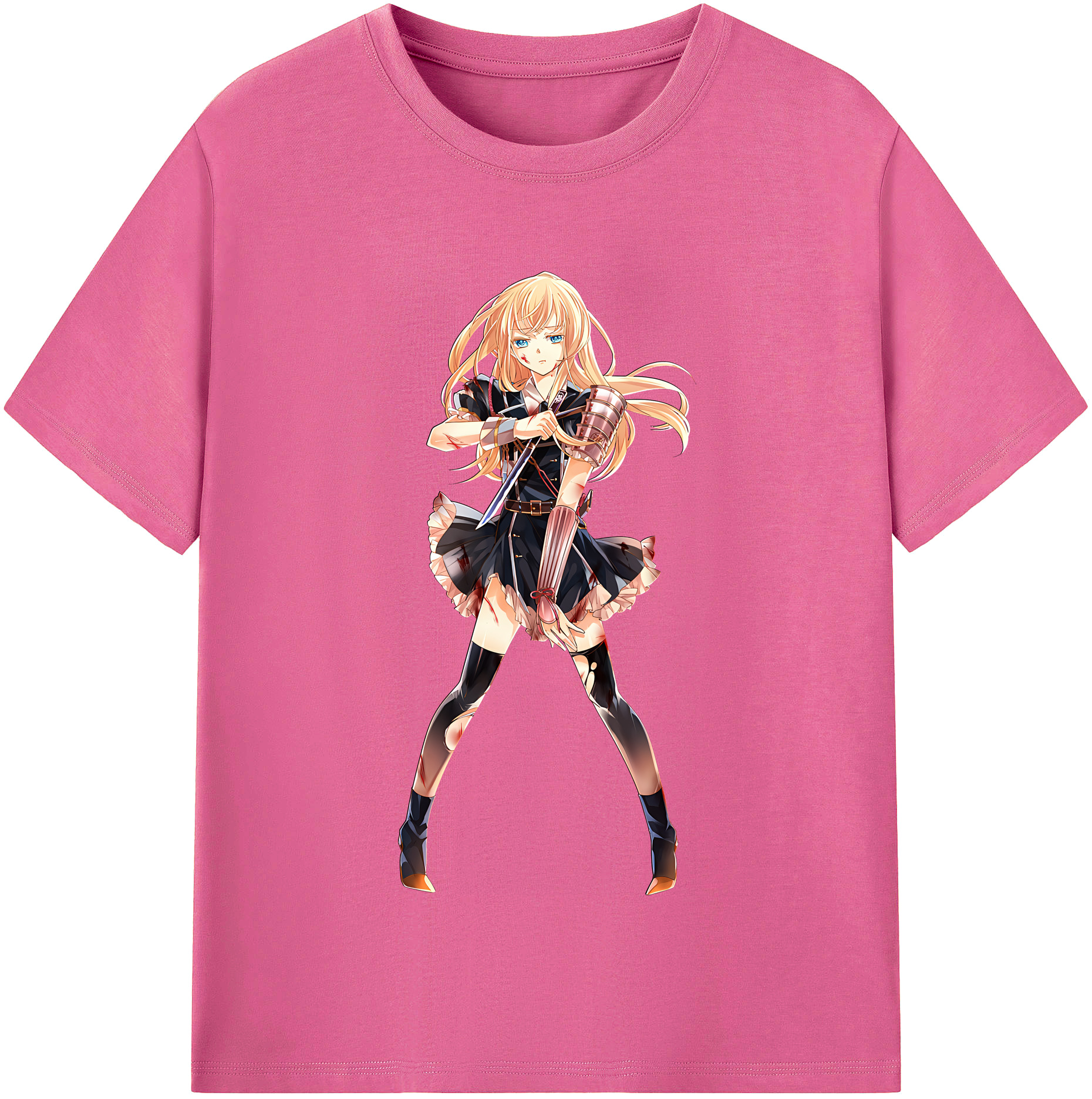 （画像用） 刀剣乱舞 Touken Ranbu レディースカジュアルプリントTシャツ（綿100％）