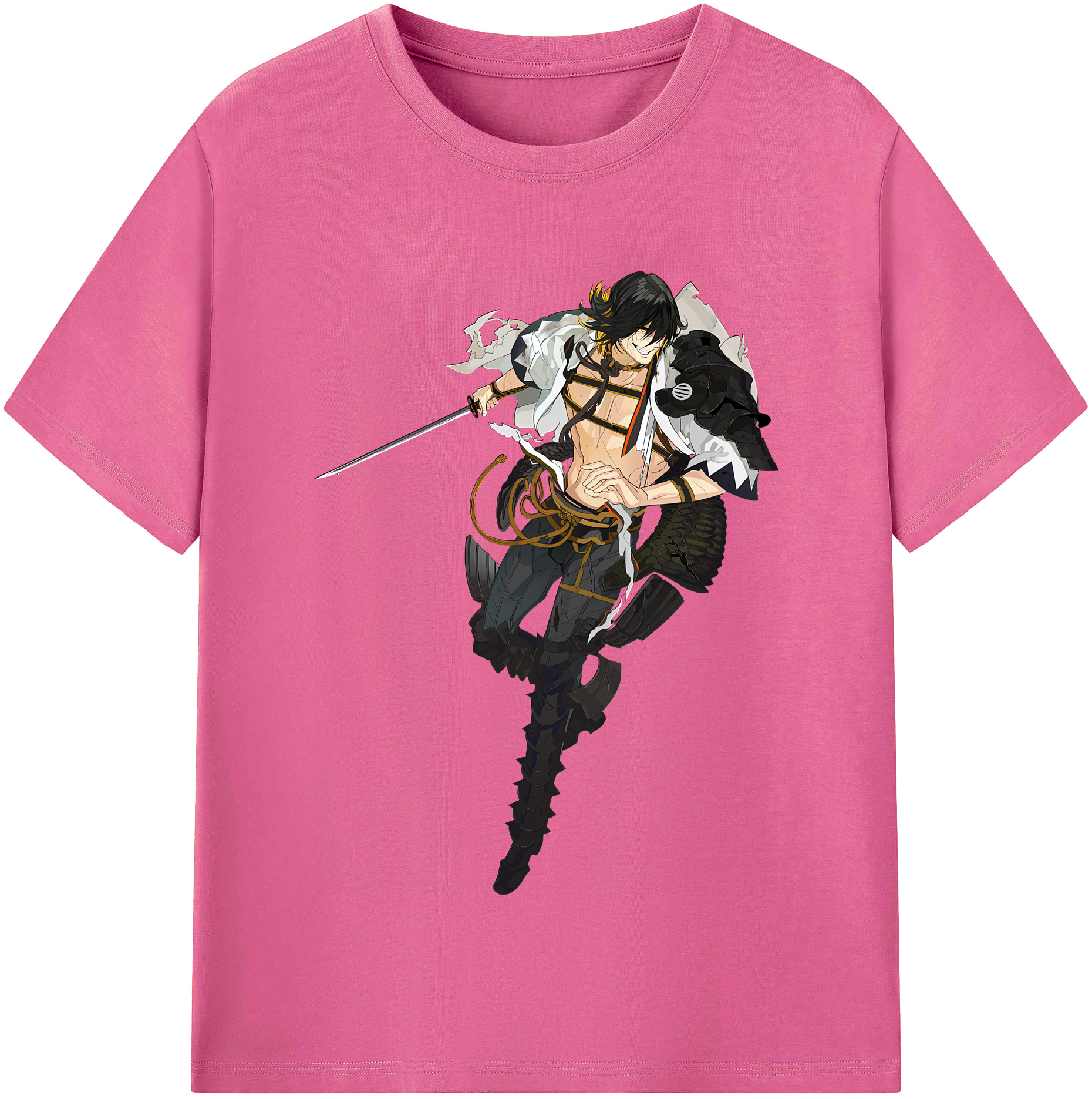 （画像用） 刀剣乱舞 Touken Ranbu レディースカジュアルプリントTシャツ（綿100％）