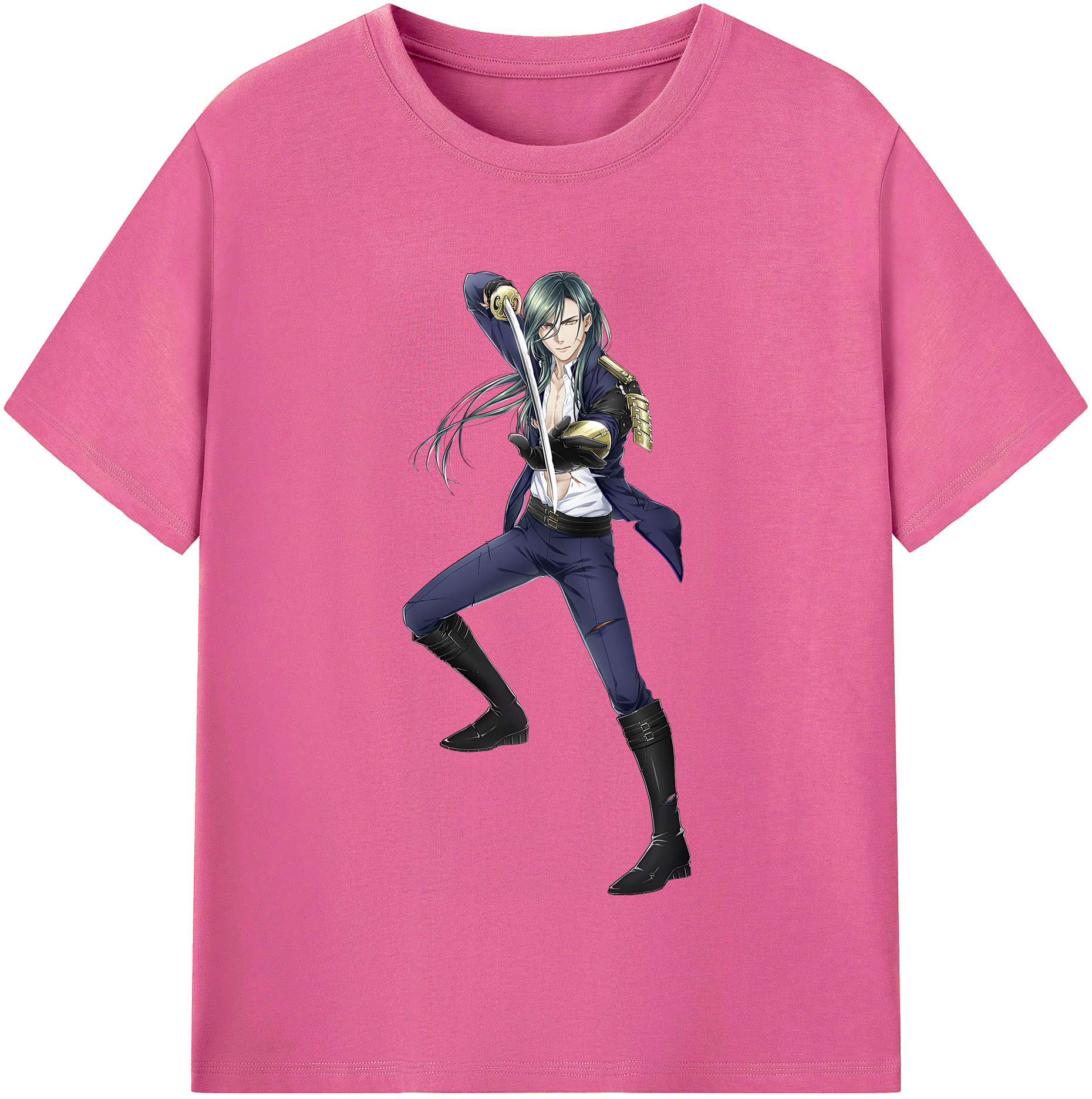 （画像用） 刀剣乱舞 Touken Ranbu レディースカジュアルプリントTシャツ（綿100％）