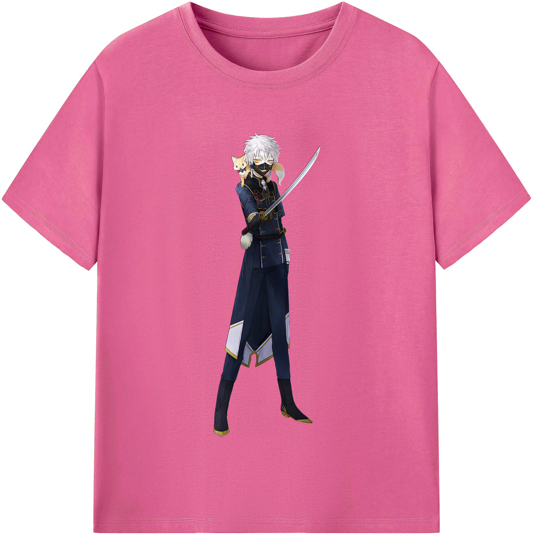 （画像用） 刀剣乱舞 Touken Ranbu レディースカジュアルプリントTシャツ（綿100％）