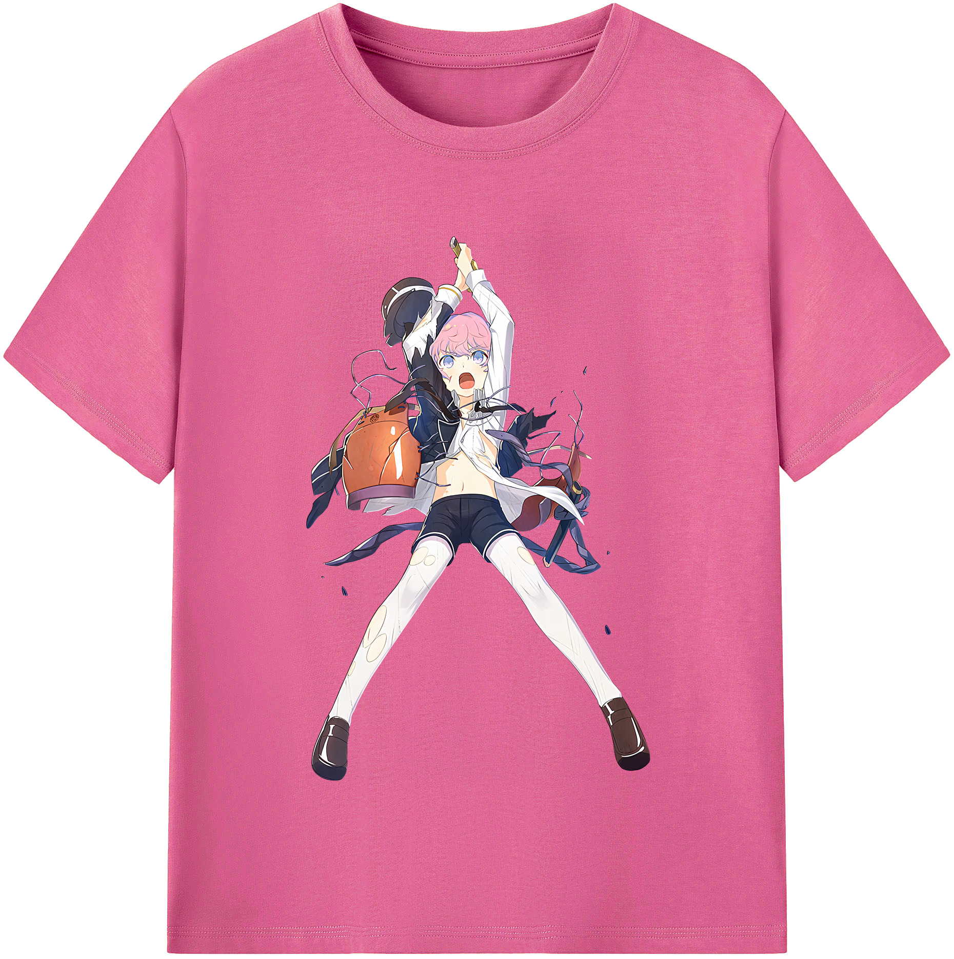 （画像用） 刀剣乱舞 Touken Ranbu レディースカジュアルプリントTシャツ（綿100％）