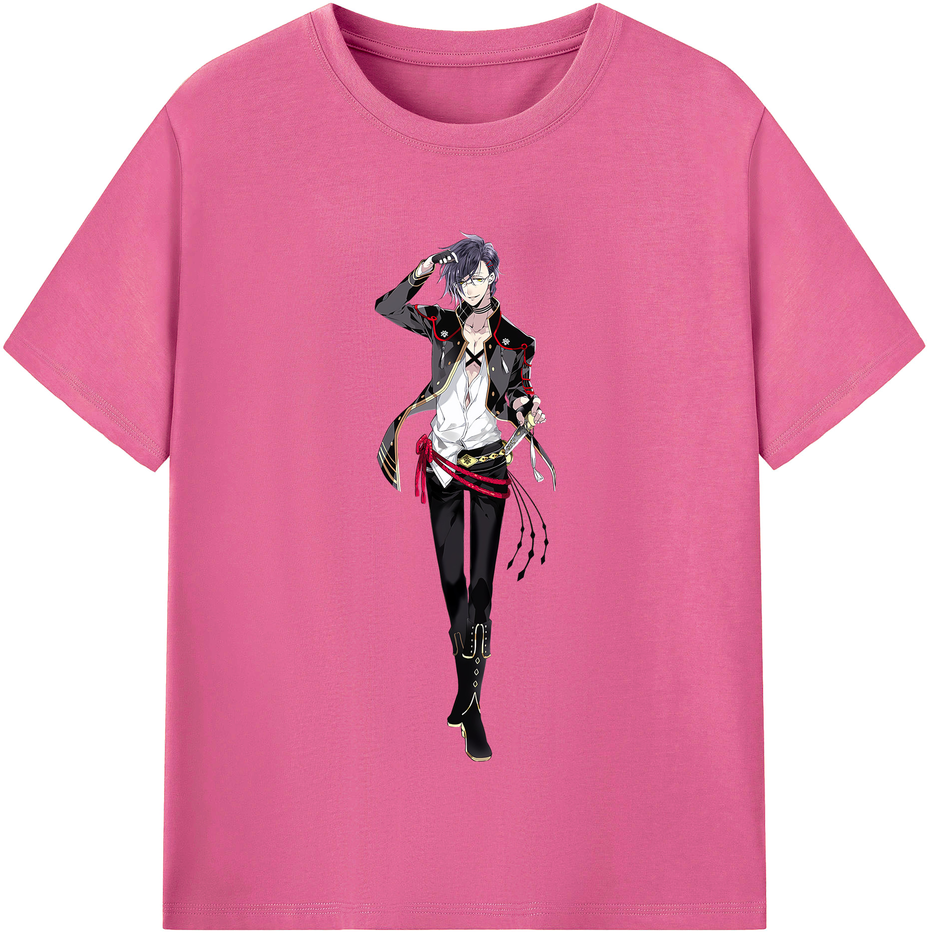 （画像用） 刀剣乱舞 Touken Ranbu レディースカジュアルプリントTシャツ（綿100％）