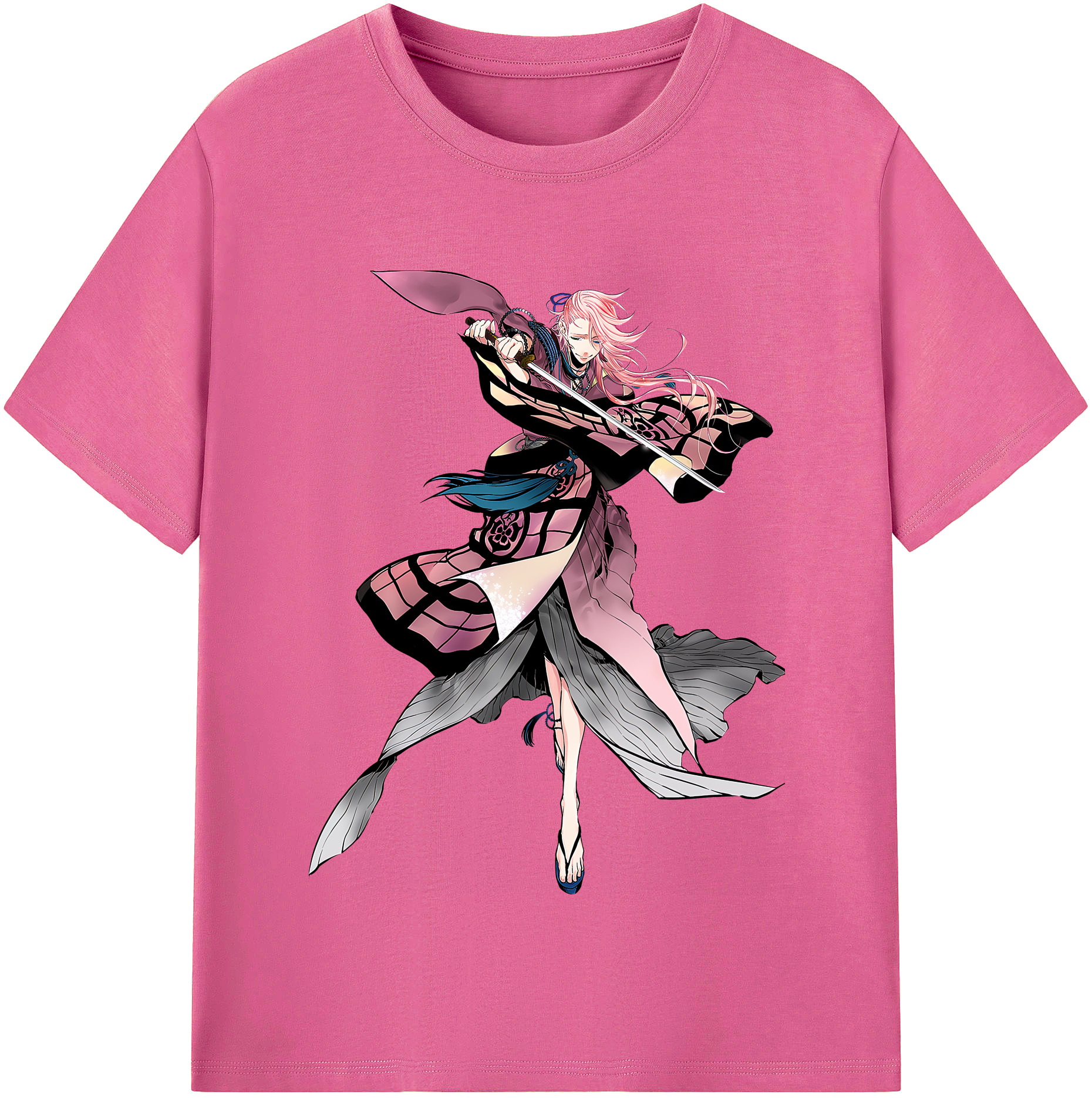 （画像用） 刀剣乱舞 Touken Ranbu レディースカジュアルプリントTシャツ（綿100％）
