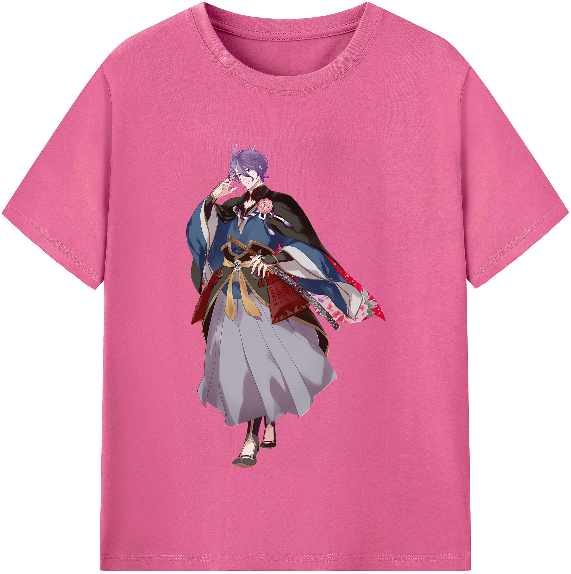 （画像用） 刀剣乱舞 Touken Ranbu レディースカジュアルプリントTシャツ（綿100％）