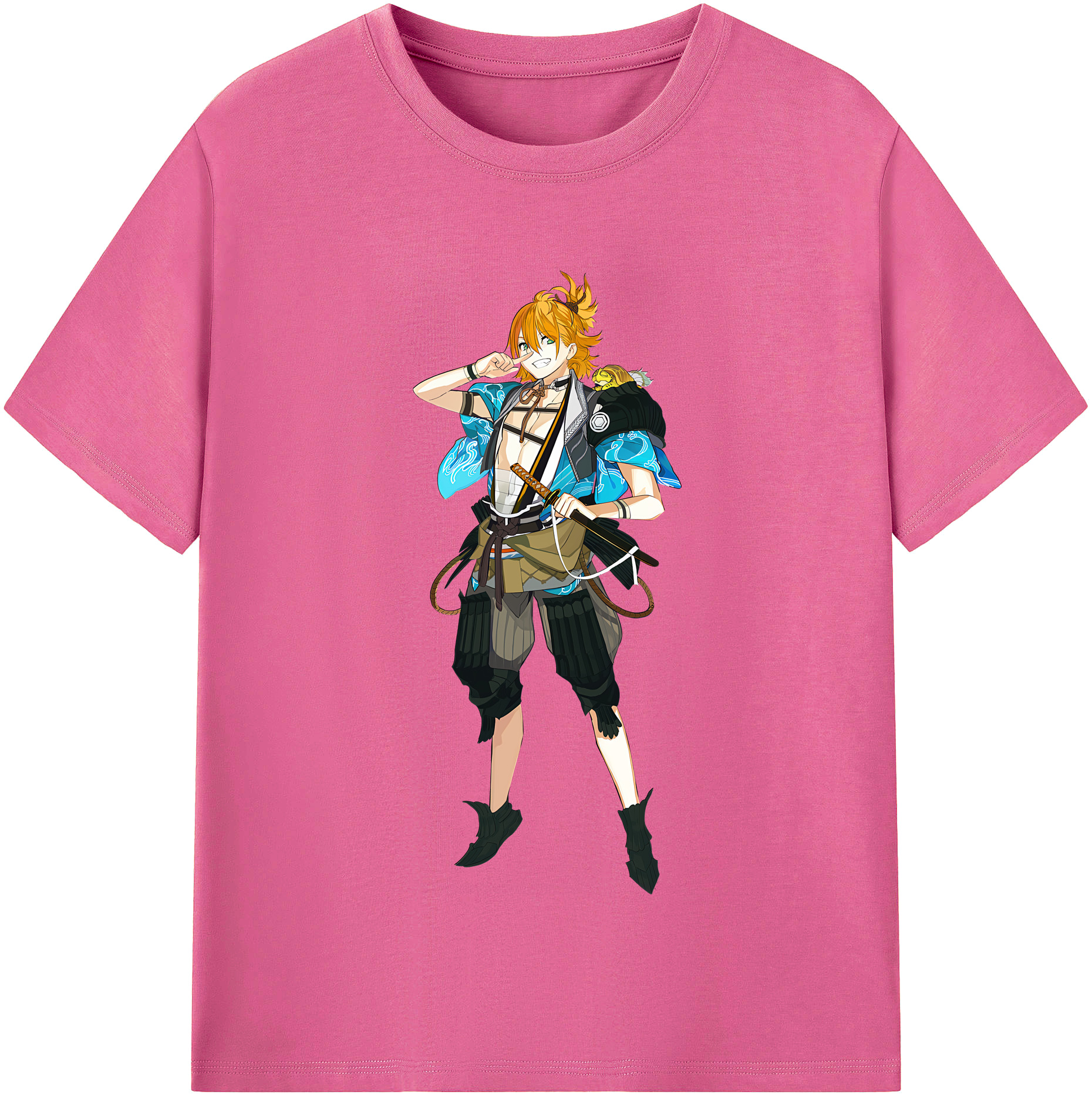 （画像用） 刀剣乱舞 Touken Ranbu レディースカジュアルプリントTシャツ（綿100％）