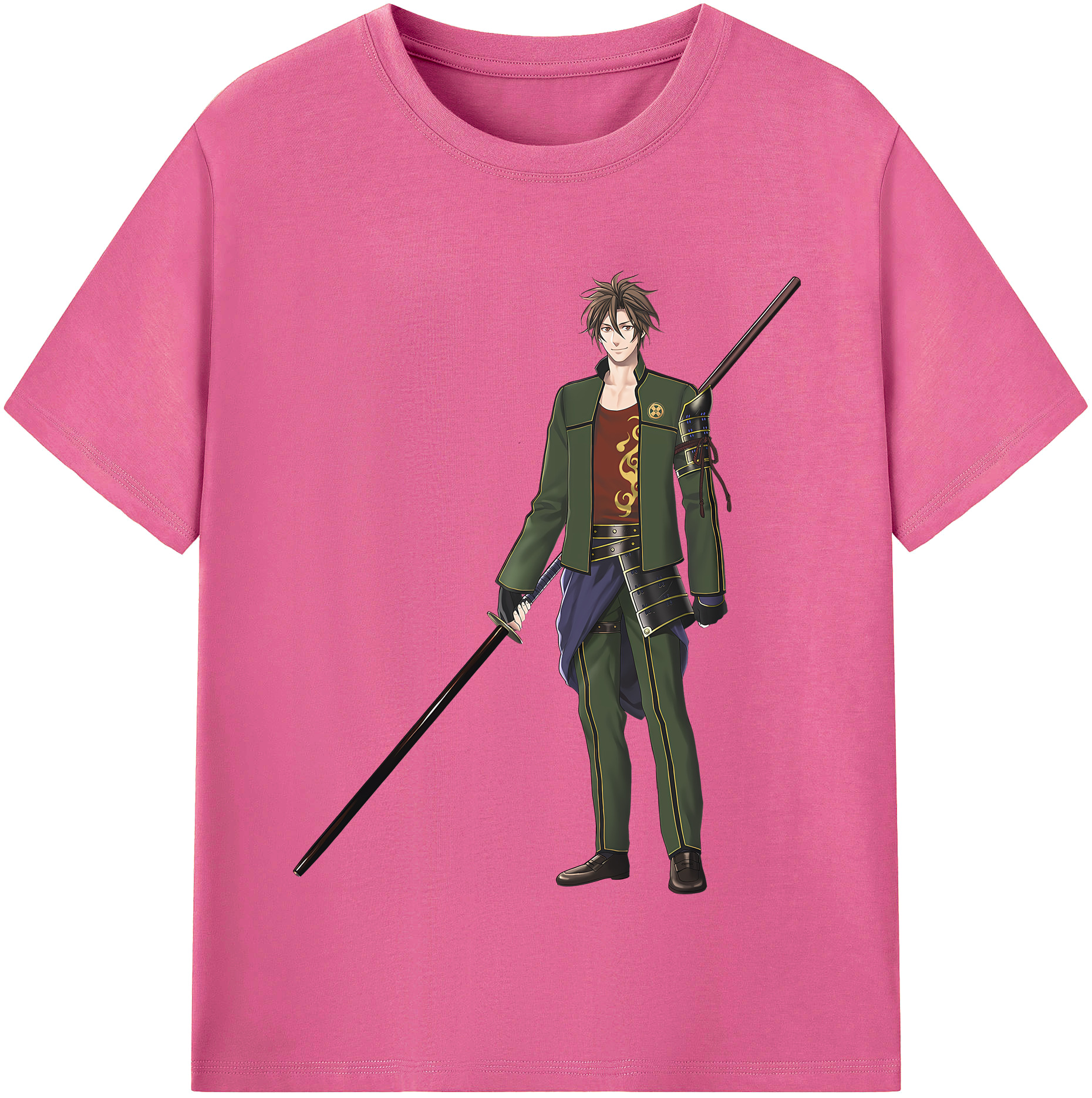 （画像用） 刀剣乱舞 Touken Ranbu レディースカジュアルプリントTシャツ（綿100％）
