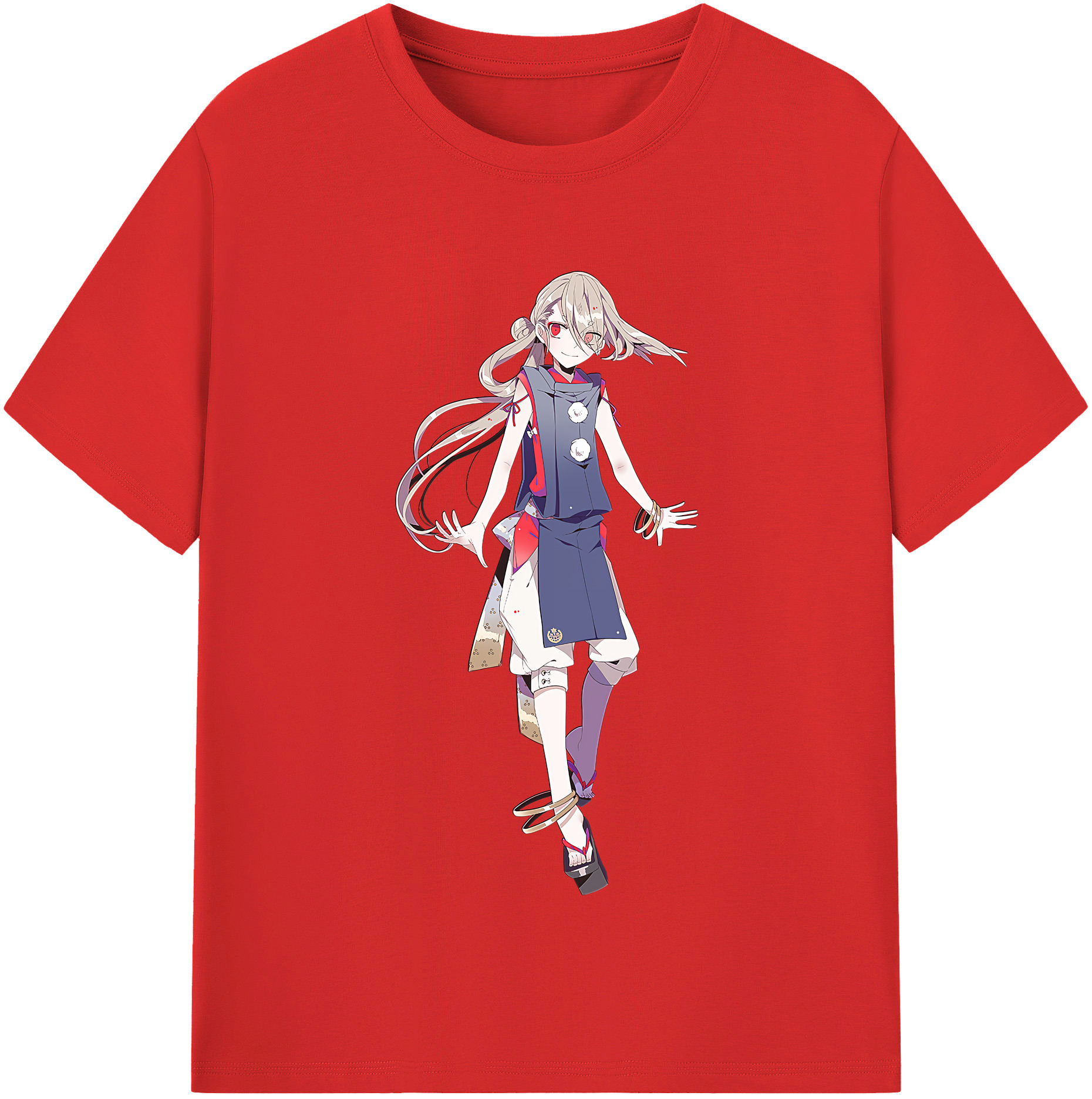 （画像用） 刀剣乱舞 Touken Ranbu レディースカジュアルプリントTシャツ（綿100％）