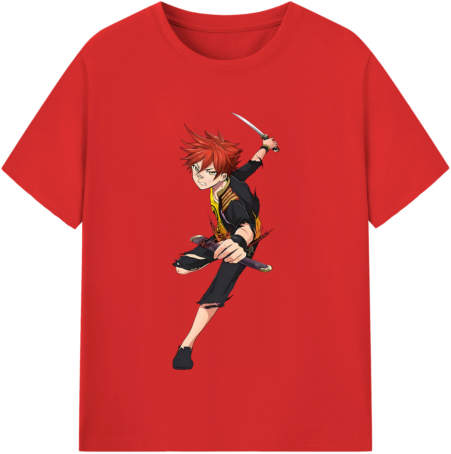 （画像用） 刀剣乱舞 Touken Ranbu レディースカジュアルプリントTシャツ（綿100％）