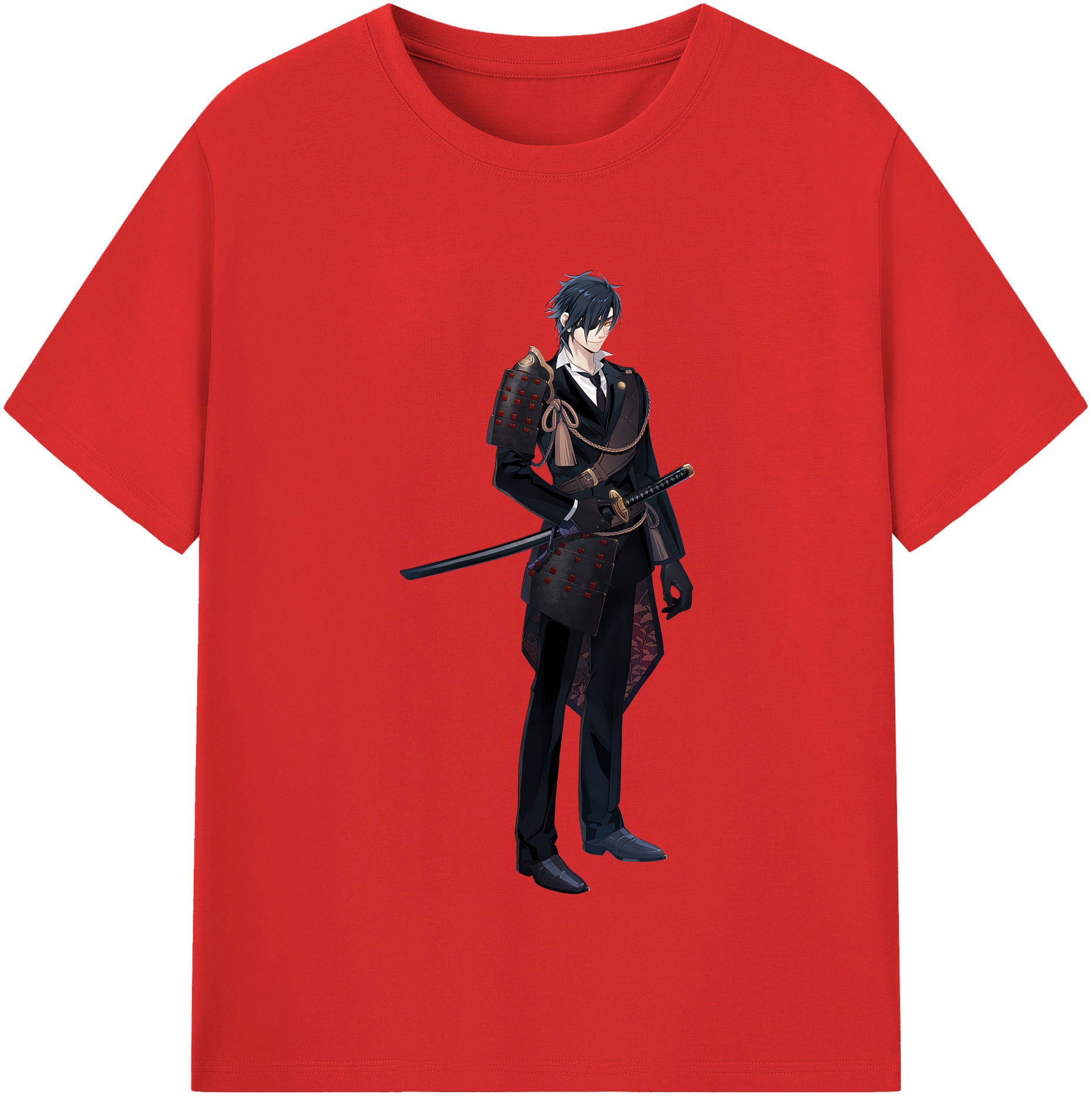 （画像用） 刀剣乱舞 Touken Ranbu レディースカジュアルプリントTシャツ（綿100％）