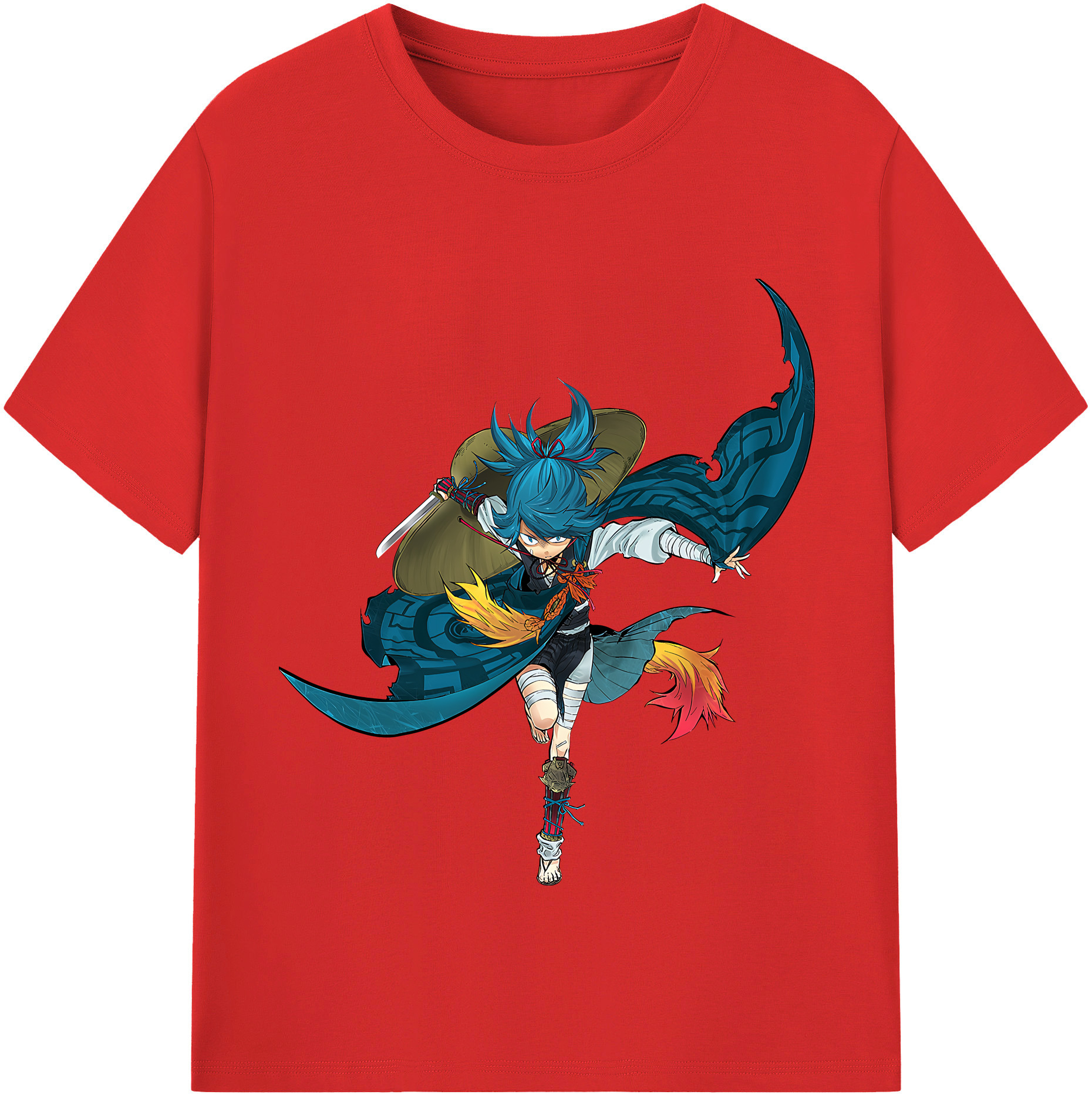 （画像用） 刀剣乱舞 Touken Ranbu レディースカジュアルプリントTシャツ（綿100％）