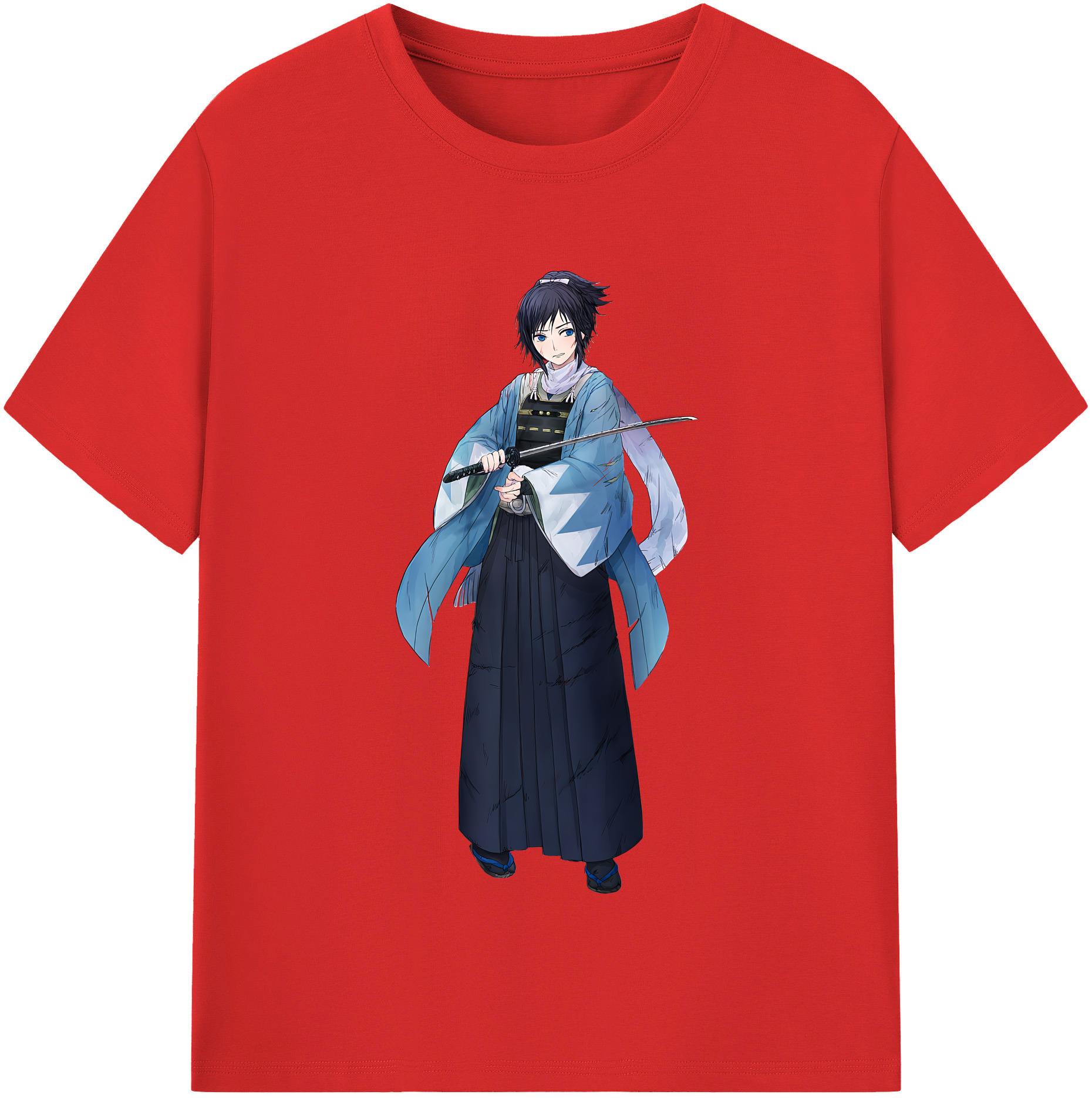 （画像用） 刀剣乱舞 Touken Ranbu レディースカジュアルプリントTシャツ（綿100％）