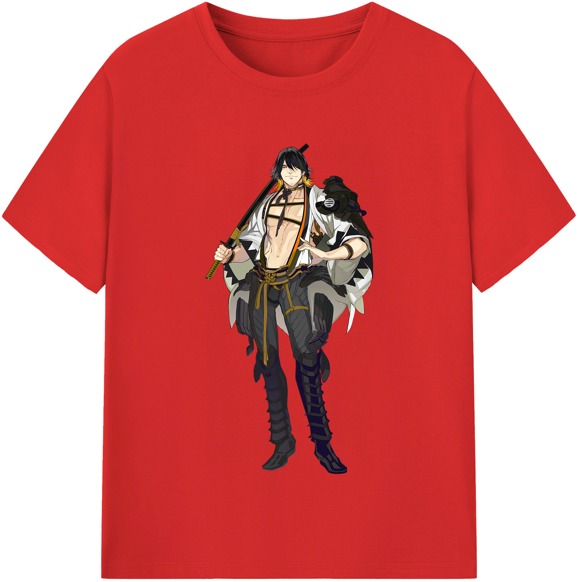 （画像用） 刀剣乱舞 Touken Ranbu レディースカジュアルプリントTシャツ（綿100％）