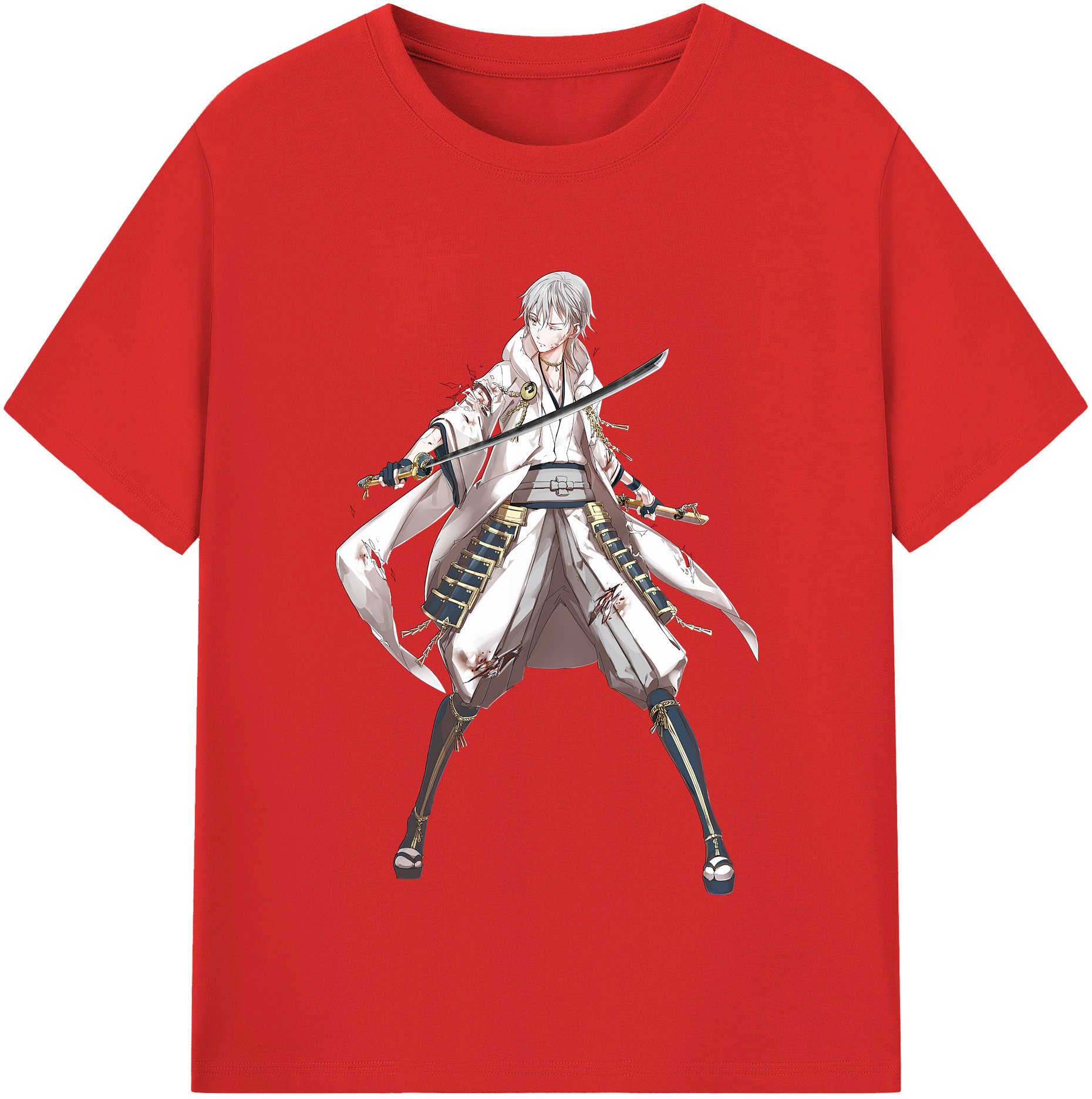 （画像用） 刀剣乱舞 Touken Ranbu レディースカジュアルプリントTシャツ（綿100％）