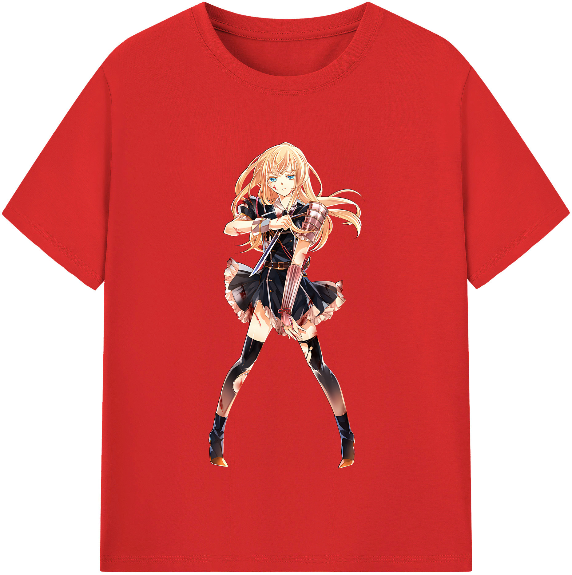 （画像用） 刀剣乱舞 Touken Ranbu レディースカジュアルプリントTシャツ（綿100％）