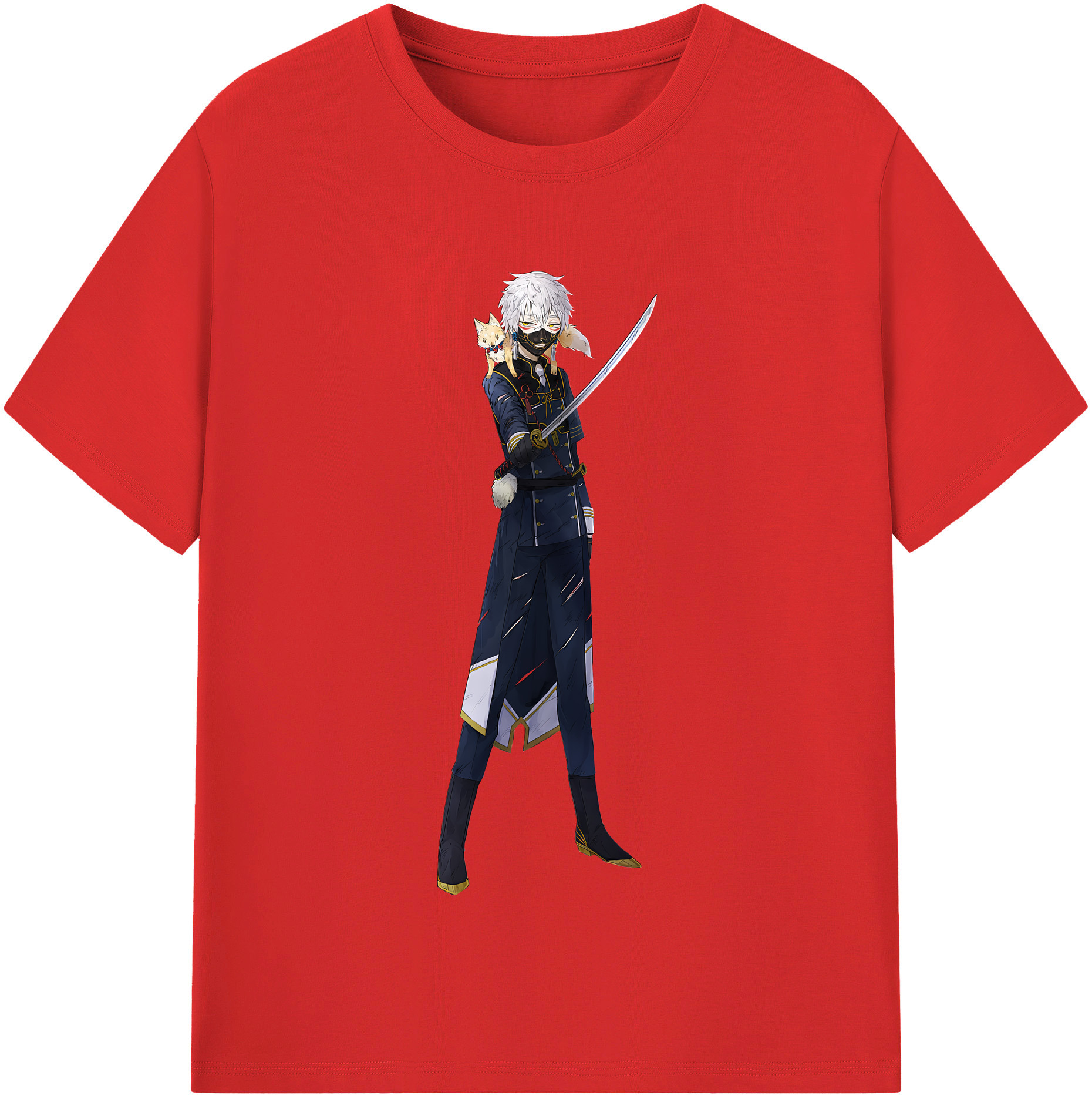 （画像用） 刀剣乱舞 Touken Ranbu レディースカジュアルプリントTシャツ（綿100％）