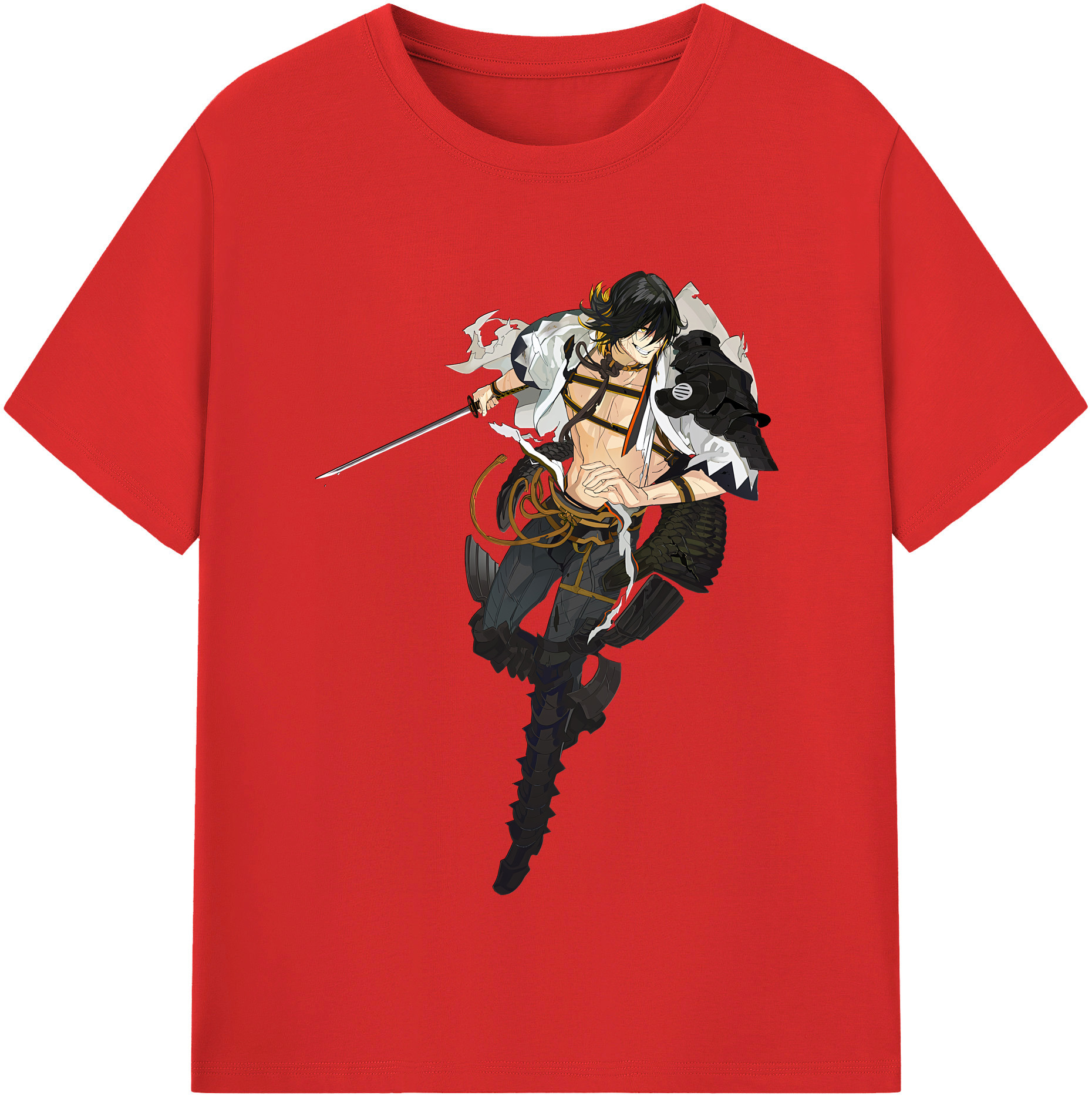 （画像用） 刀剣乱舞 Touken Ranbu レディースカジュアルプリントTシャツ（綿100％）