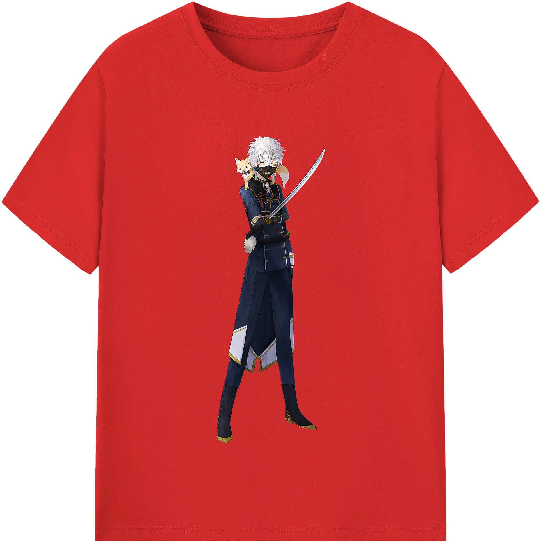 （画像用） 刀剣乱舞 Touken Ranbu レディースカジュアルプリントTシャツ（綿100％）