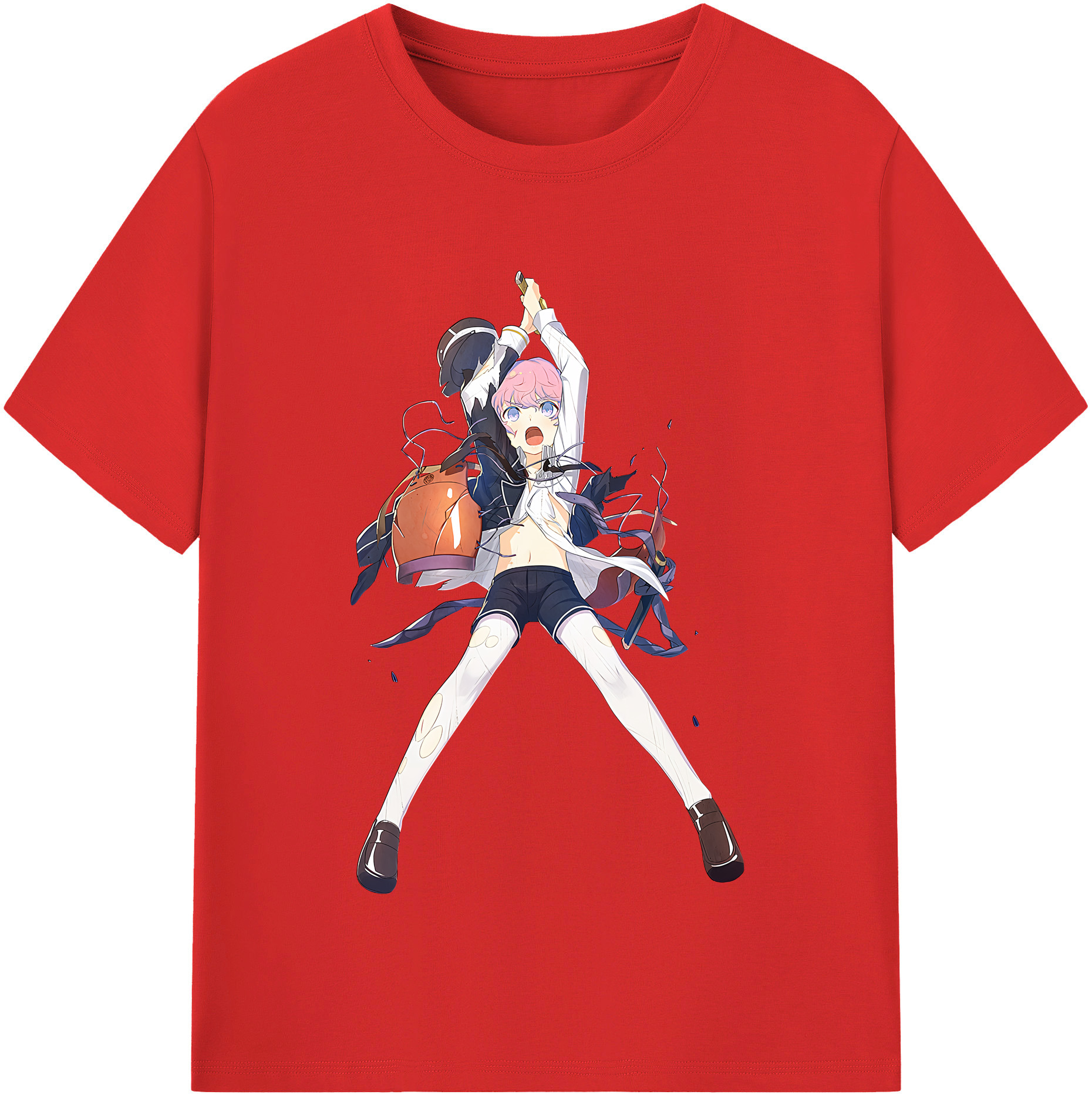 （画像用） 刀剣乱舞 Touken Ranbu レディースカジュアルプリントTシャツ（綿100％）