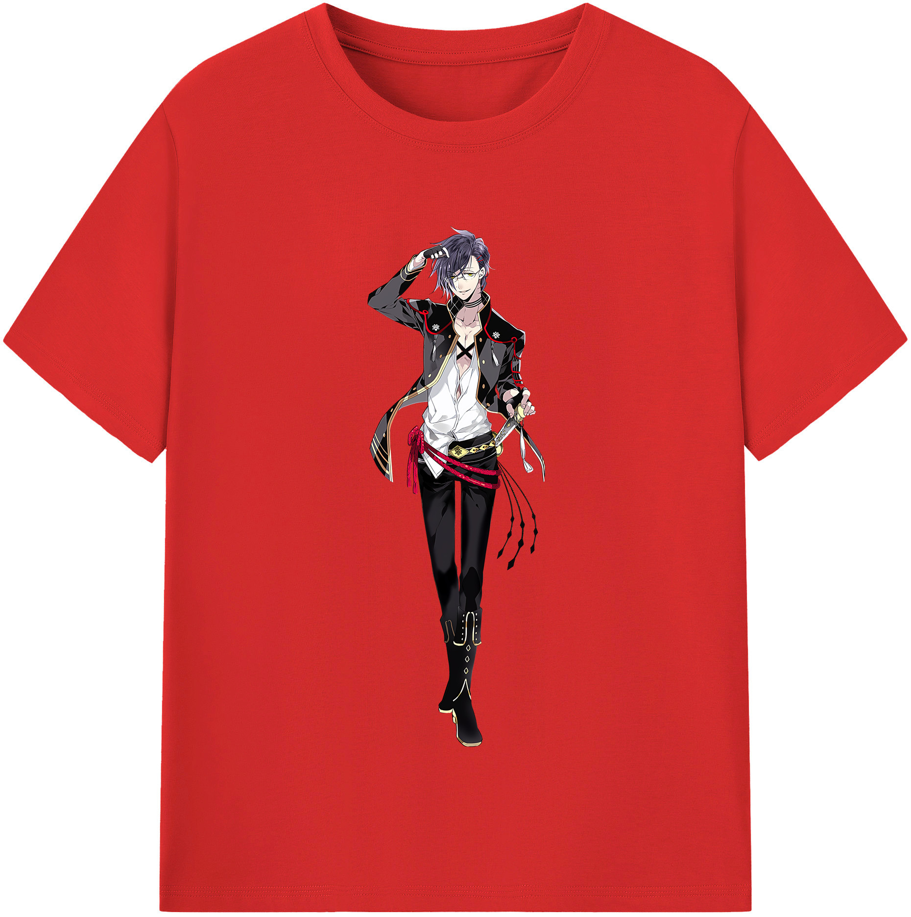 （画像用） 刀剣乱舞 Touken Ranbu レディースカジュアルプリントTシャツ（綿100％）