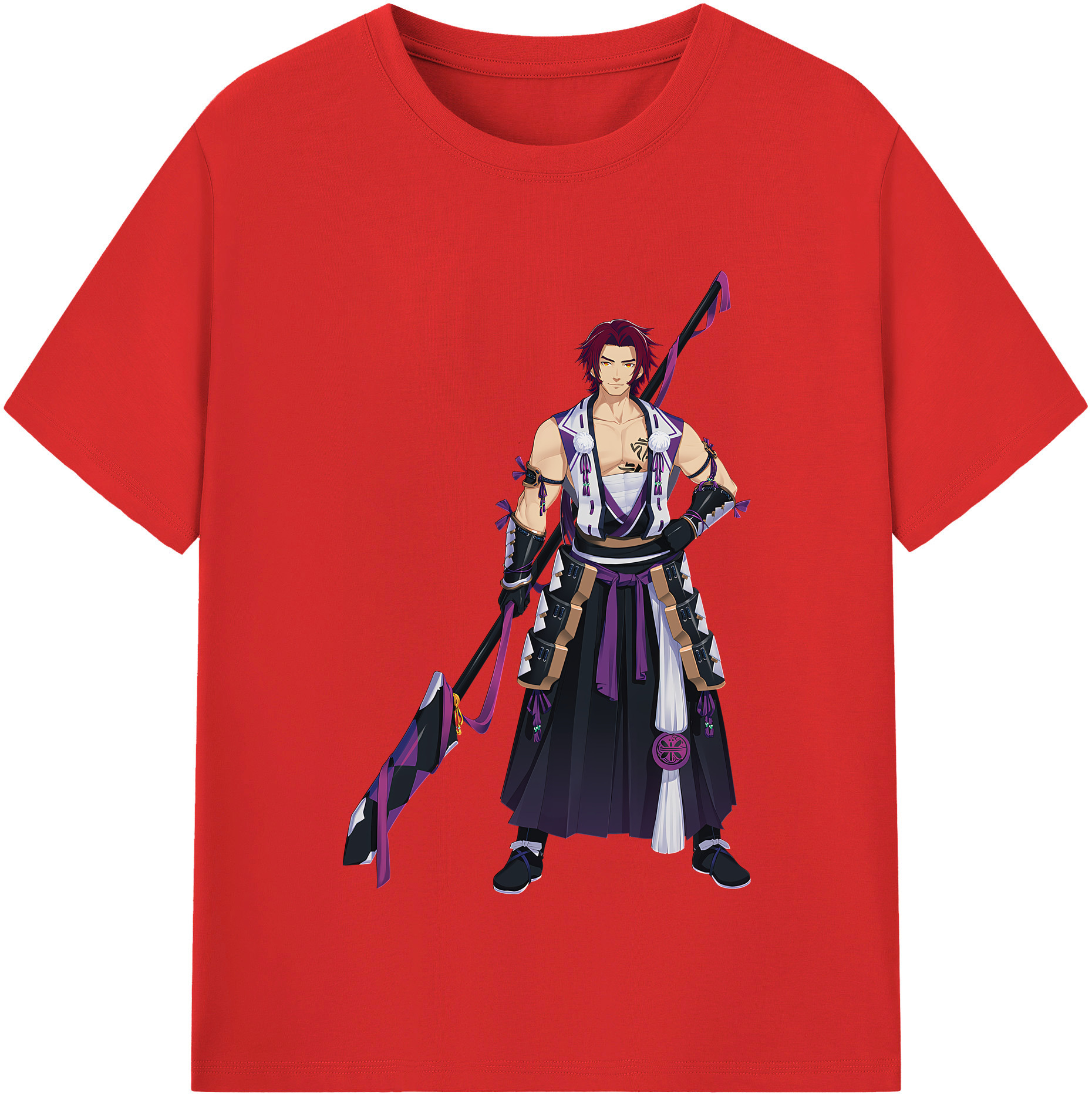 （画像用） 刀剣乱舞 Touken Ranbu レディースカジュアルプリントTシャツ（綿100％）