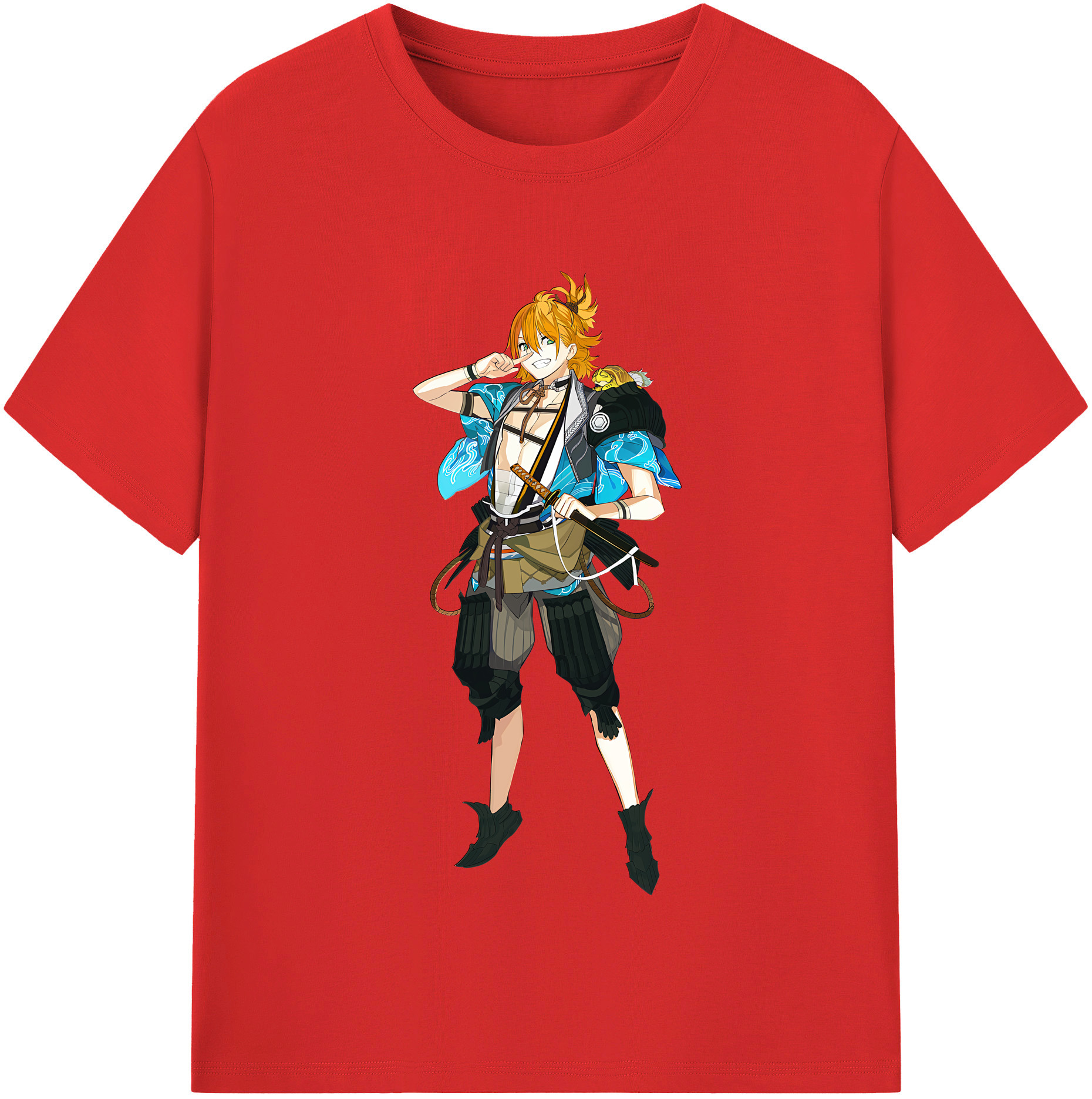 （画像用） 刀剣乱舞 Touken Ranbu レディースカジュアルプリントTシャツ（綿100％）