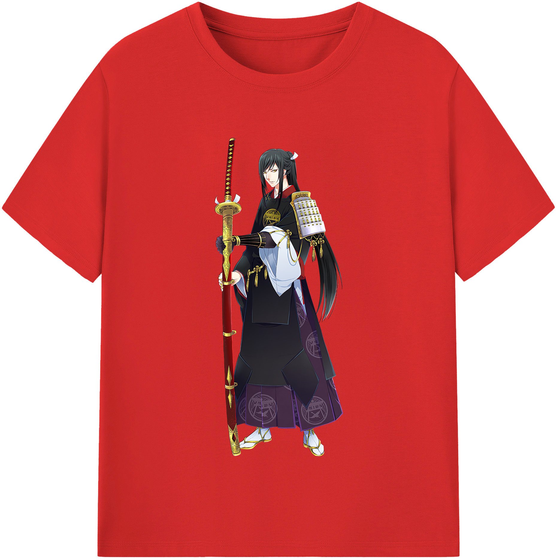 （画像用） 刀剣乱舞 Touken Ranbu レディースカジュアルプリントTシャツ（綿100％）