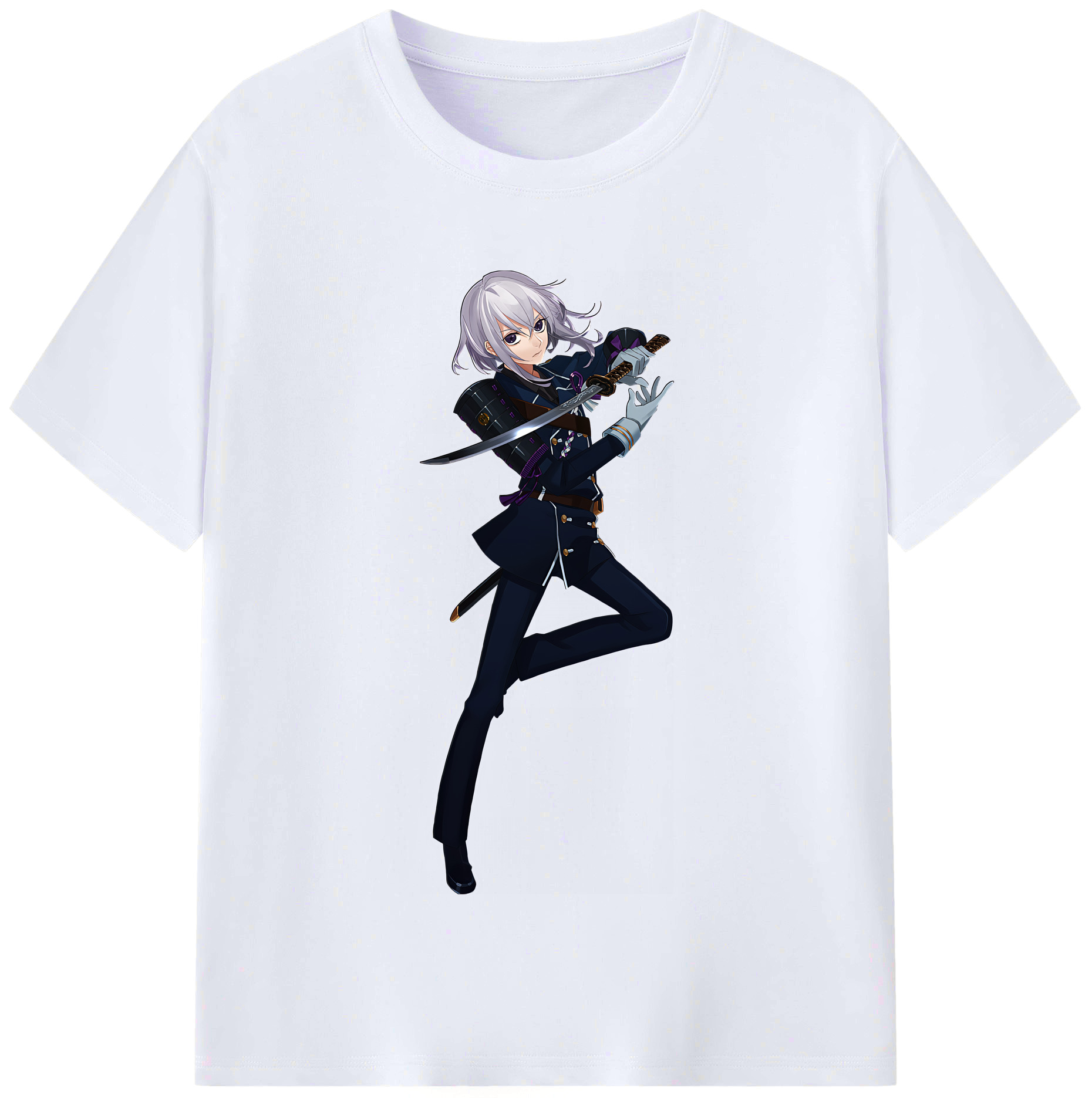 （画像用） 刀剣乱舞 Touken Ranbu レディースカジュアルプリントTシャツ（綿100％）