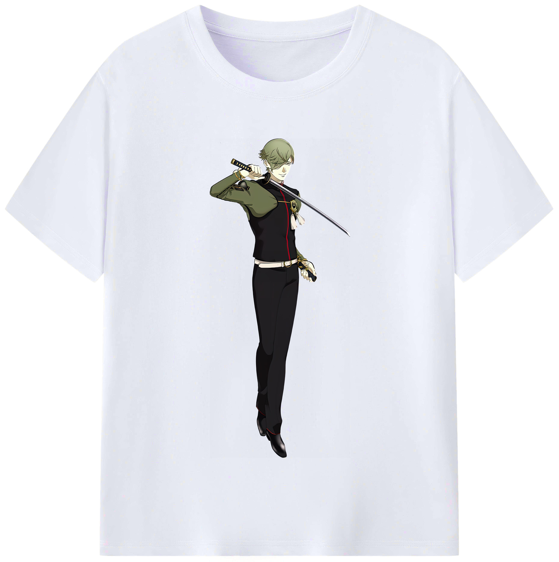 （画像用） 刀剣乱舞 Touken Ranbu レディースカジュアルプリントTシャツ（綿100％）