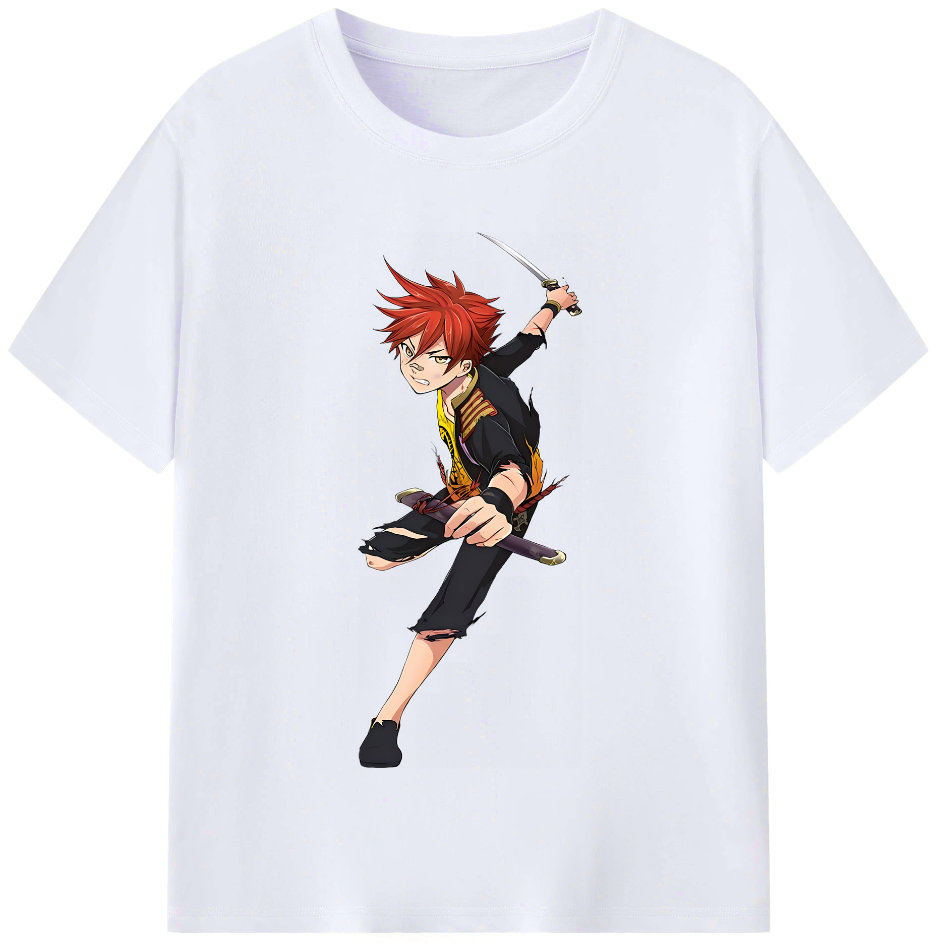 （画像用） 刀剣乱舞 Touken Ranbu レディースカジュアルプリントTシャツ（綿100％）