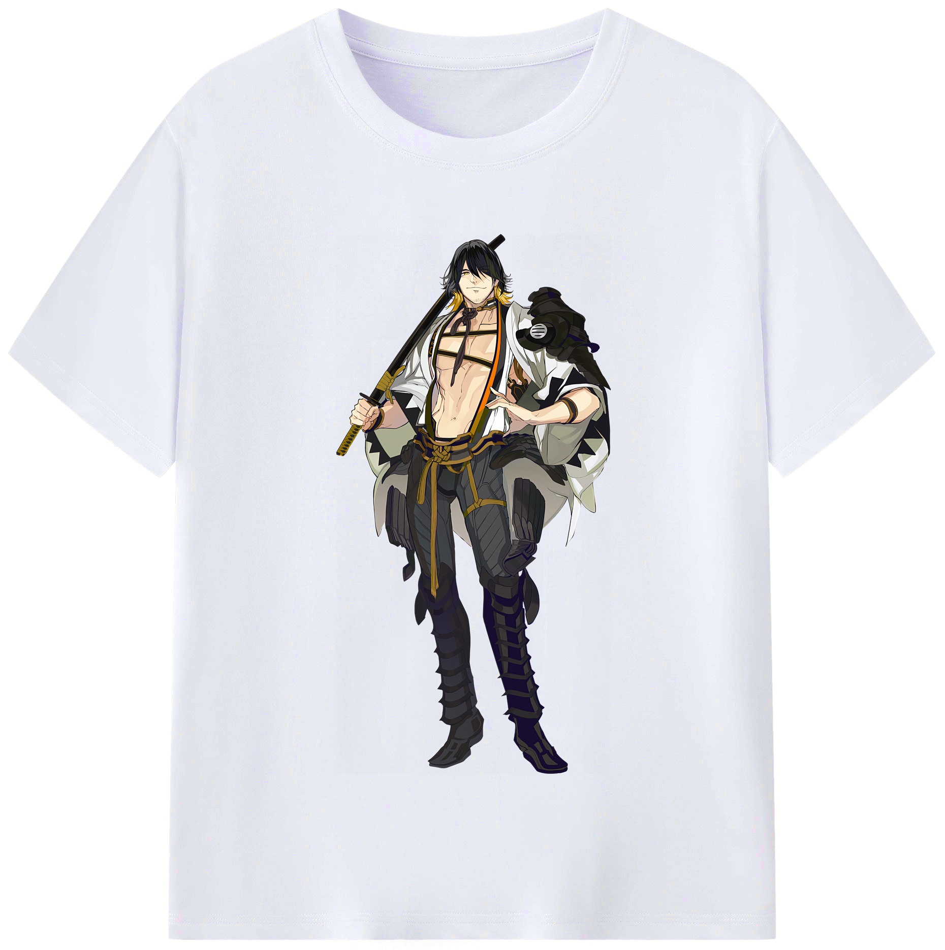 （画像用） 刀剣乱舞 Touken Ranbu レディースカジュアルプリントTシャツ（綿100％）