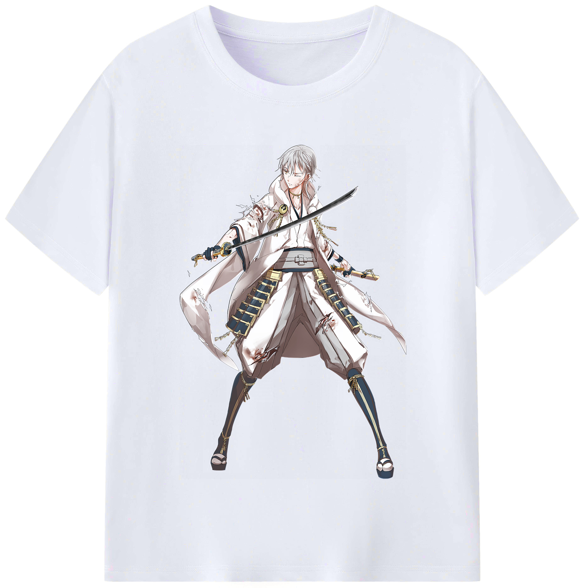 （画像用） 刀剣乱舞 Touken Ranbu レディースカジュアルプリントTシャツ（綿100％）