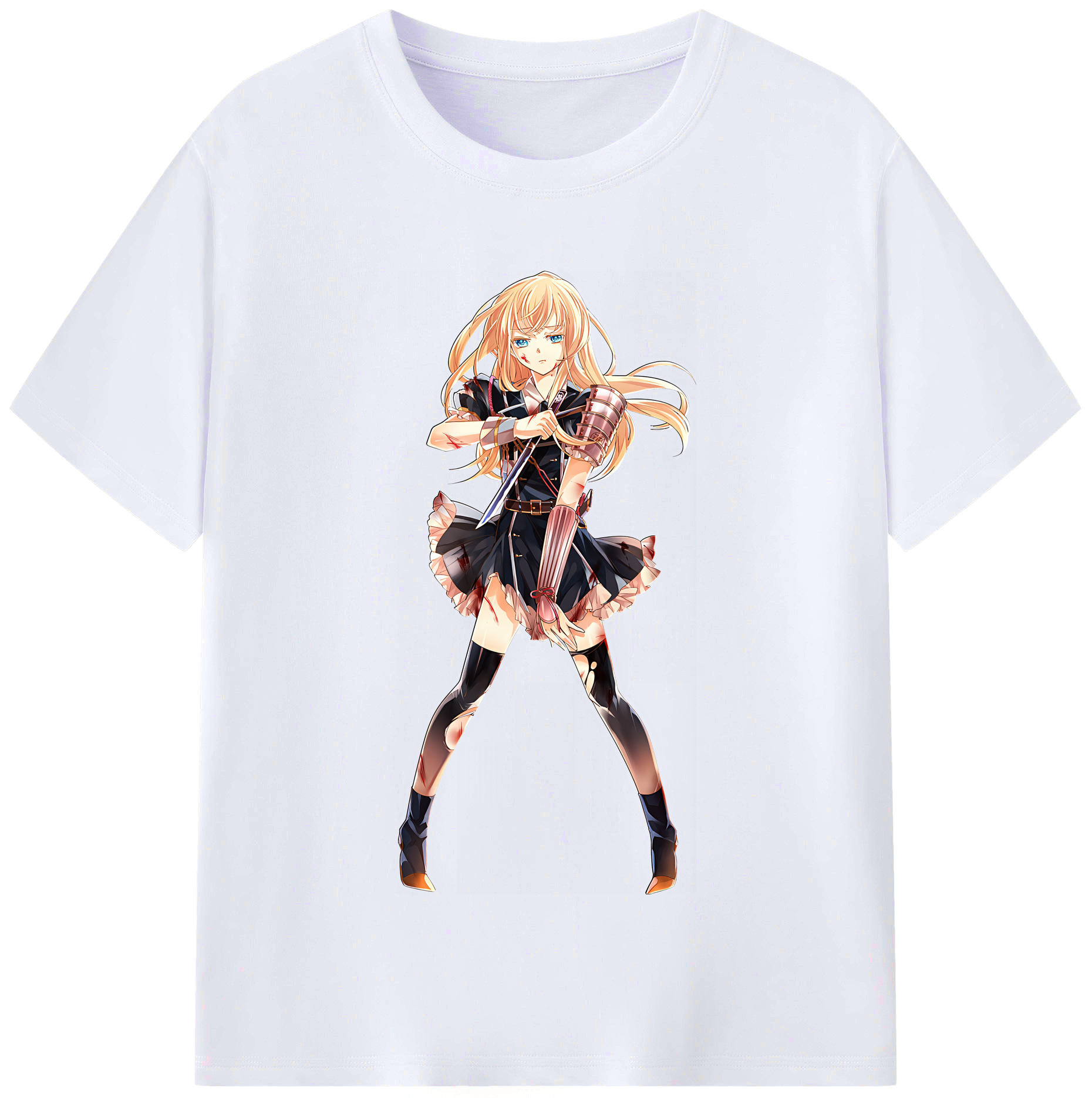（画像用） 刀剣乱舞 Touken Ranbu レディースカジュアルプリントTシャツ（綿100％）