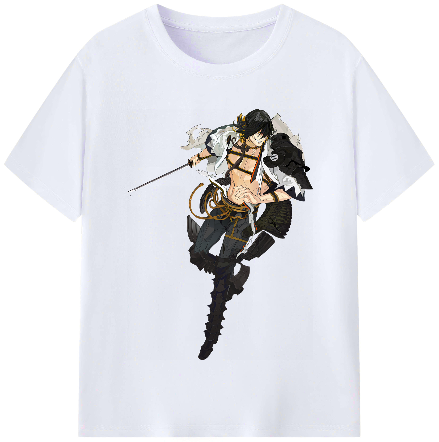 （画像用） 刀剣乱舞 Touken Ranbu レディースカジュアルプリントTシャツ（綿100％）