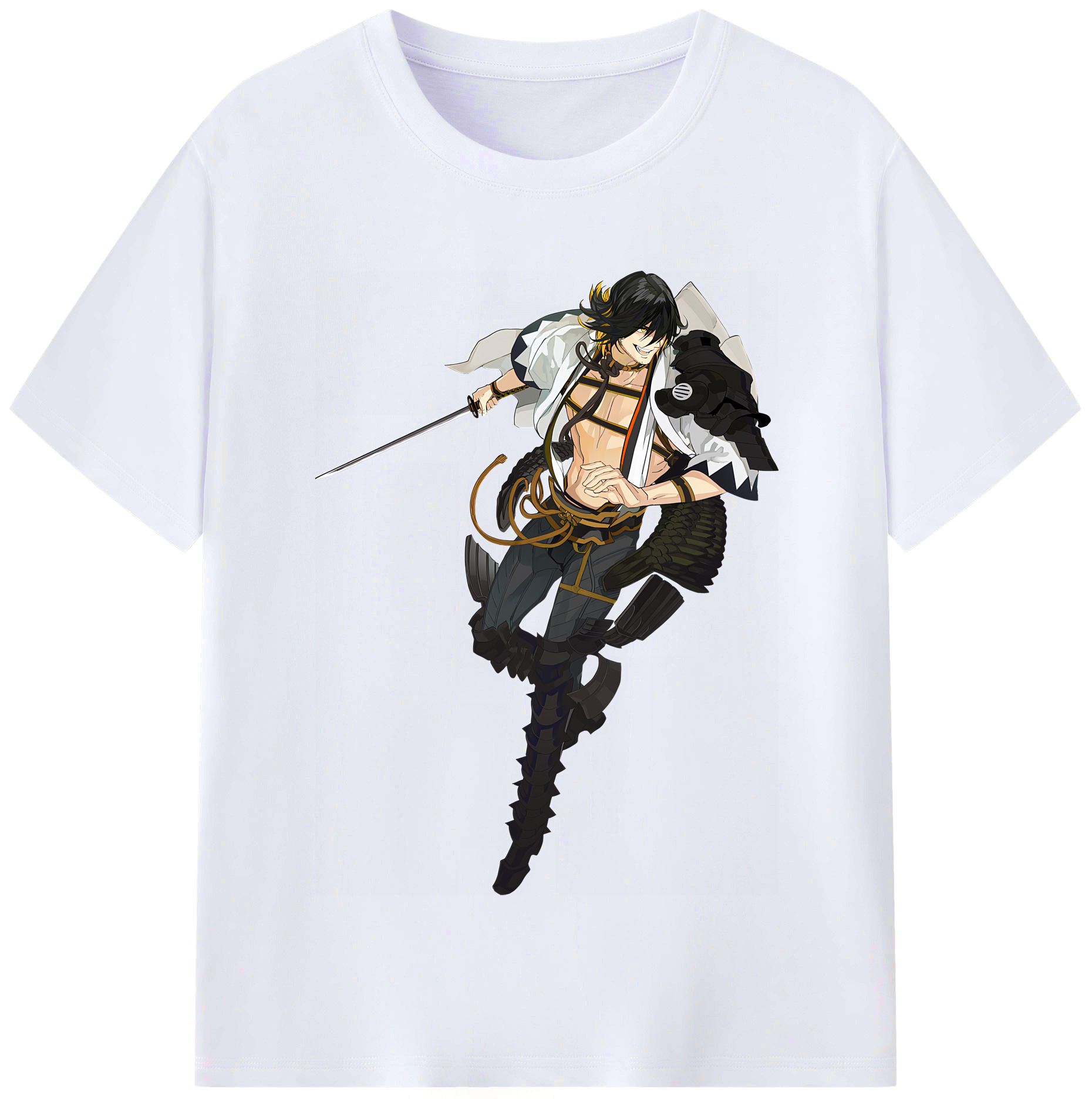 （画像用） 刀剣乱舞 Touken Ranbu レディースカジュアルプリントTシャツ（綿100％）