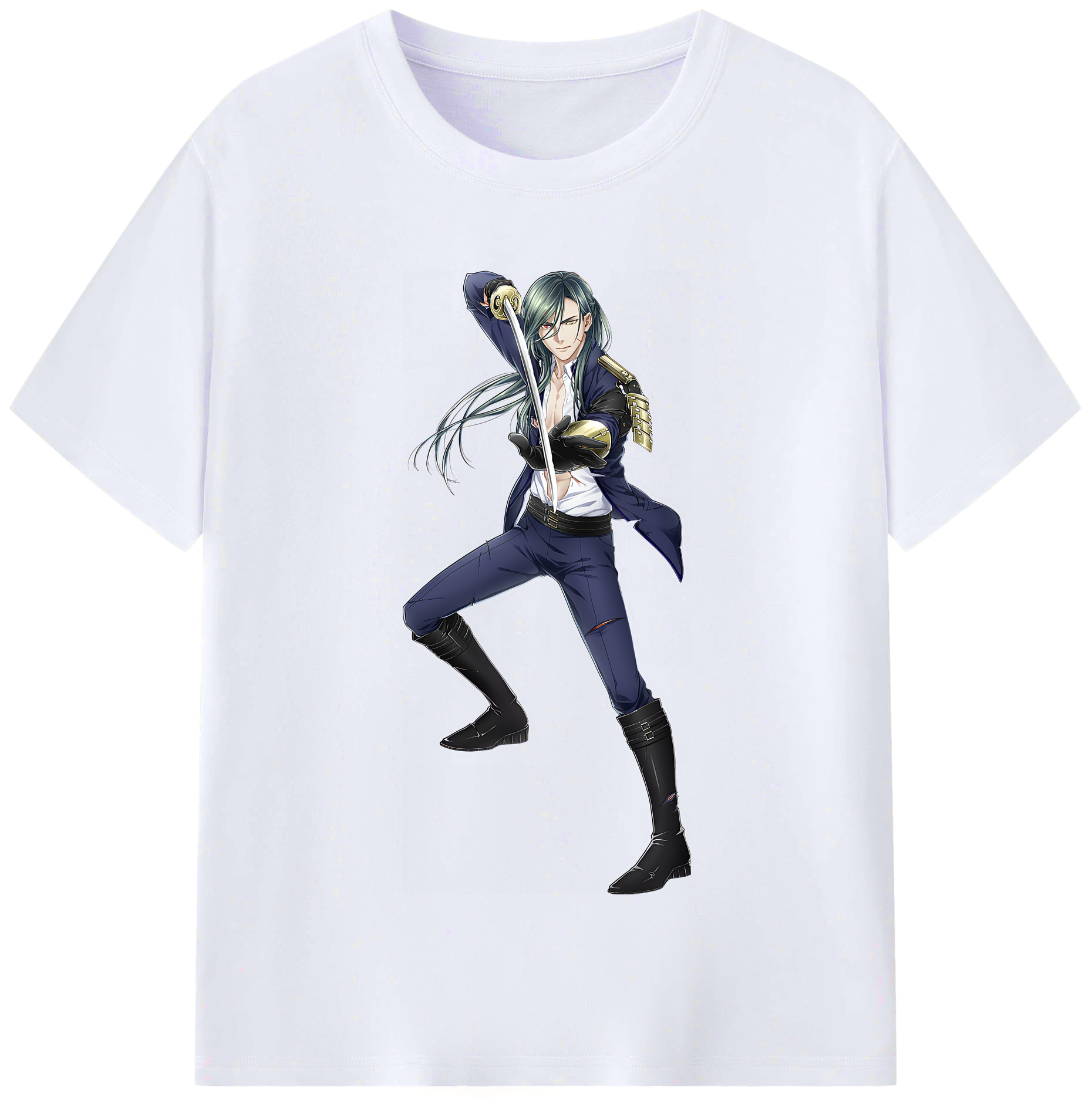 （画像用） 刀剣乱舞 Touken Ranbu レディースカジュアルプリントTシャツ（綿100％）