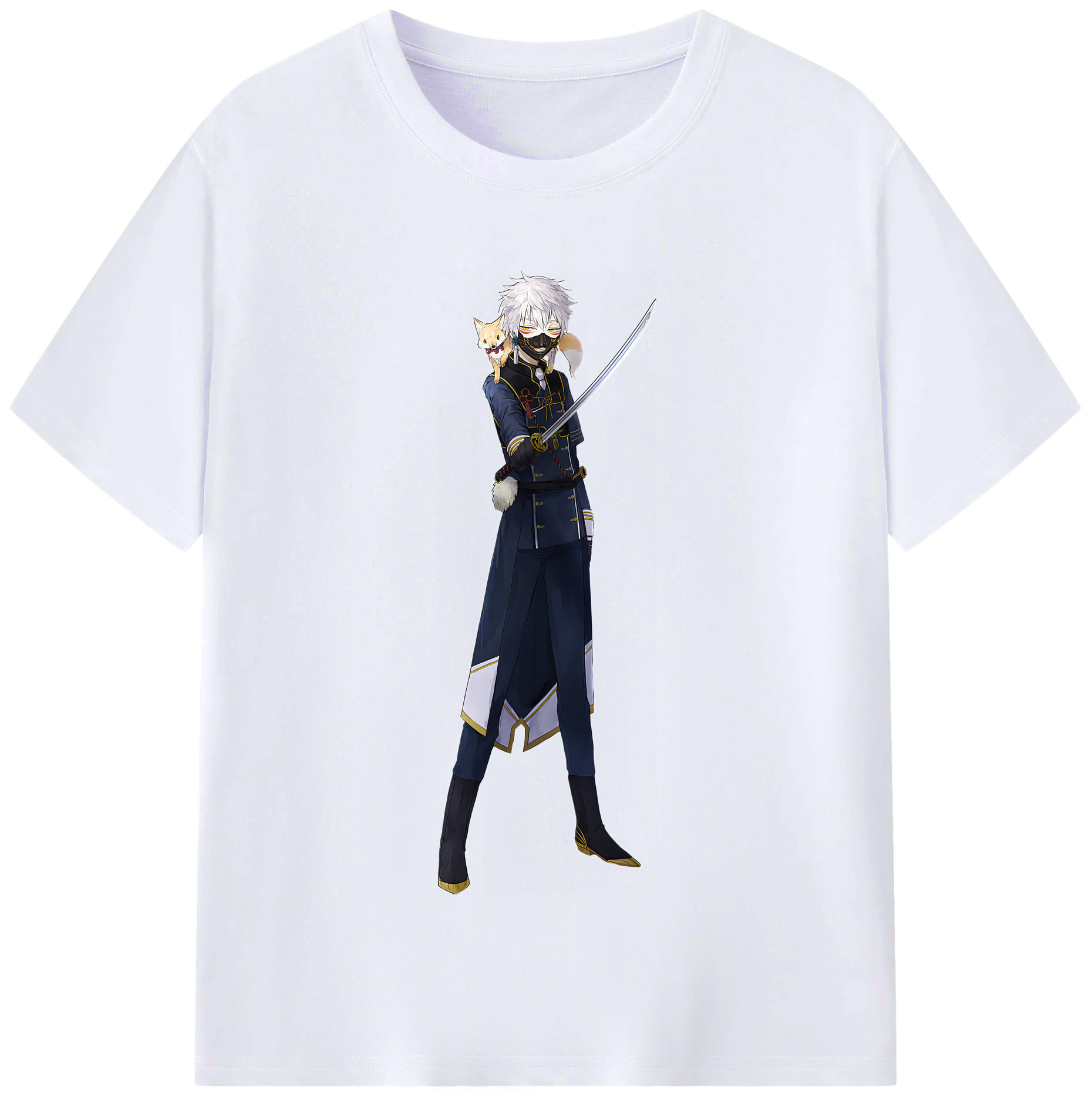 （画像用） 刀剣乱舞 Touken Ranbu レディースカジュアルプリントTシャツ（綿100％）