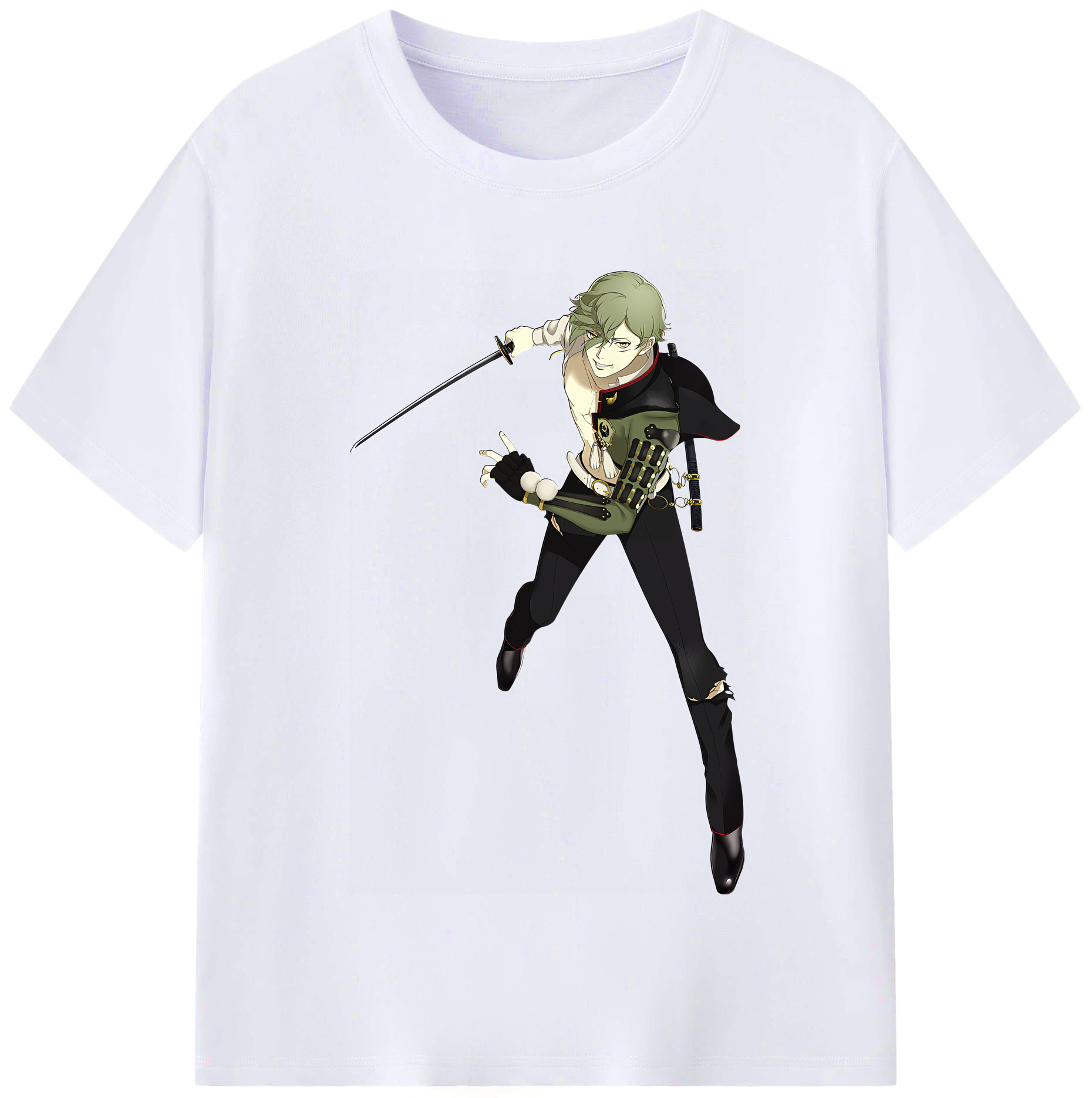 （画像用） 刀剣乱舞 Touken Ranbu レディースカジュアルプリントTシャツ（綿100％）