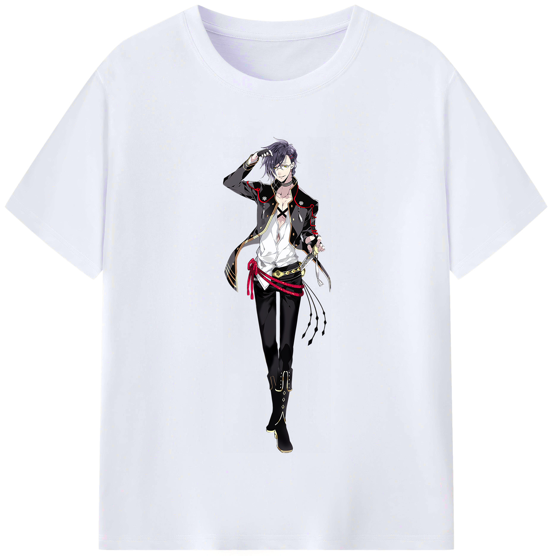 （画像用） 刀剣乱舞 Touken Ranbu レディースカジュアルプリントTシャツ（綿100％）