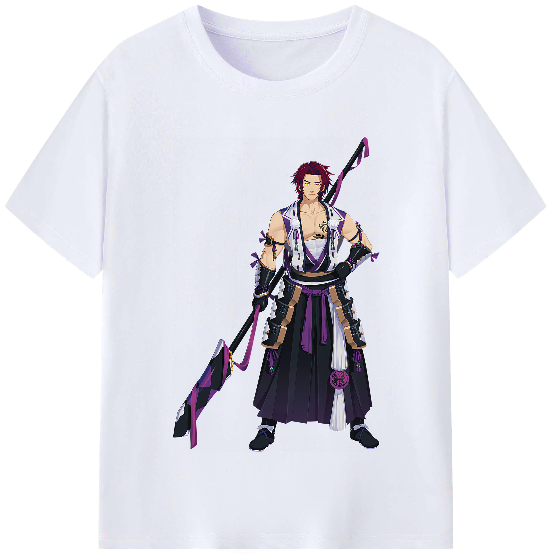 （画像用） 刀剣乱舞 Touken Ranbu レディースカジュアルプリントTシャツ（綿100％）