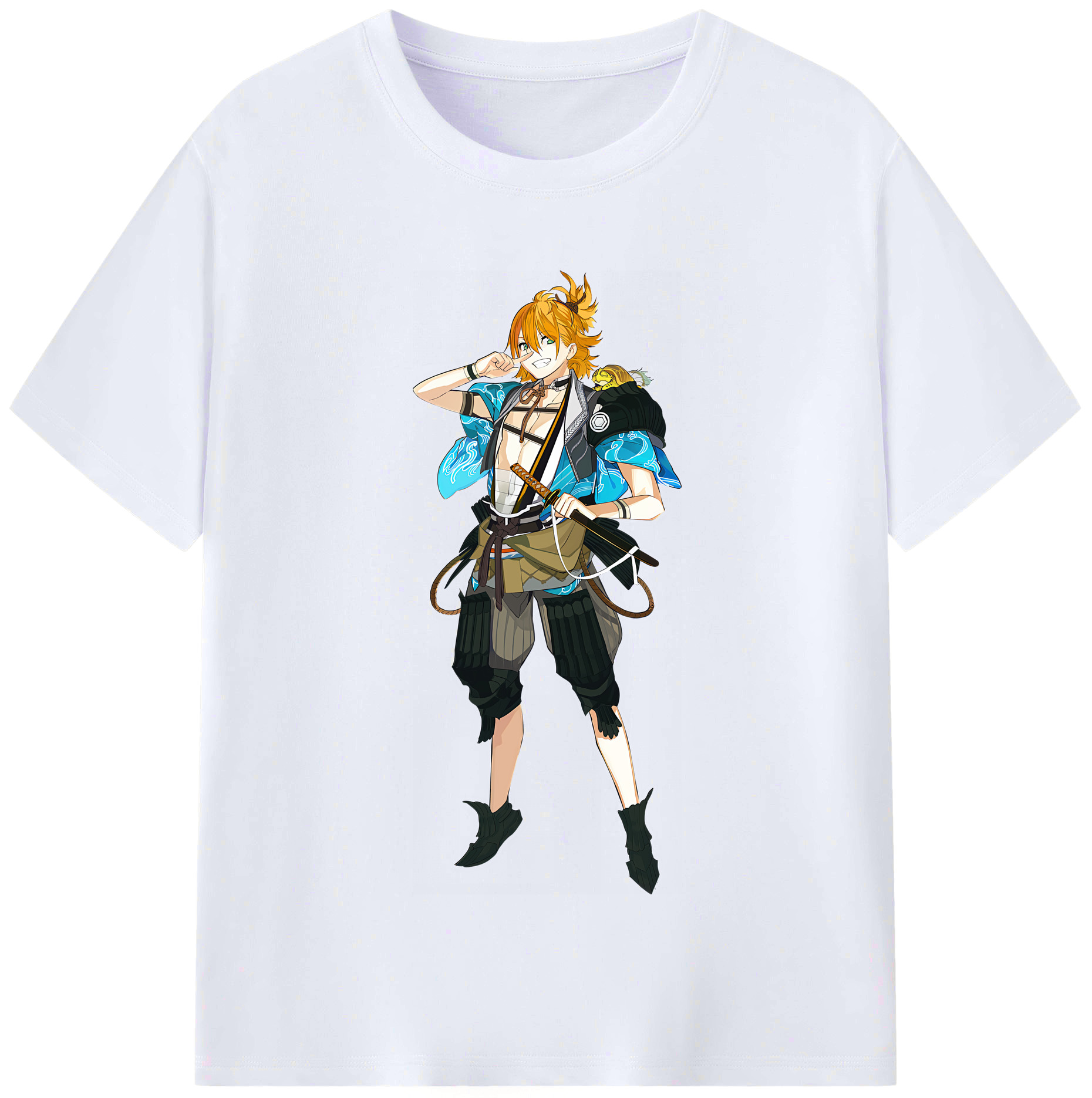（画像用） 刀剣乱舞 Touken Ranbu レディースカジュアルプリントTシャツ（綿100％）