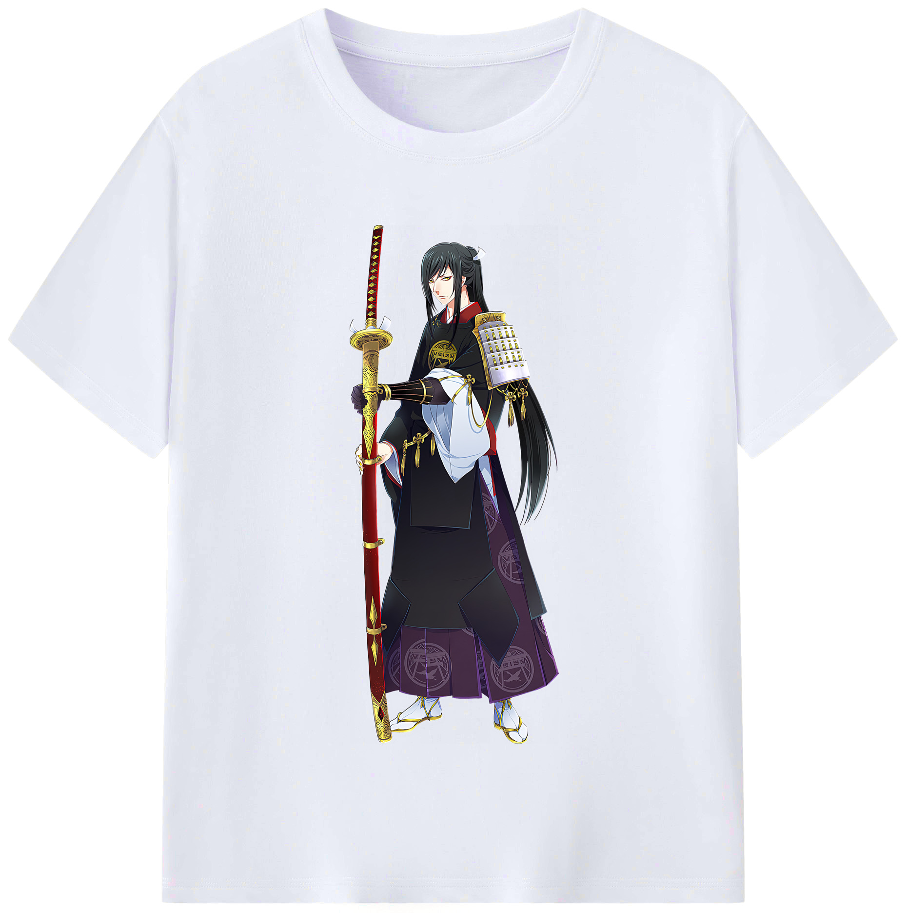 （画像用） 刀剣乱舞 Touken Ranbu レディースカジュアルプリントTシャツ（綿100％）