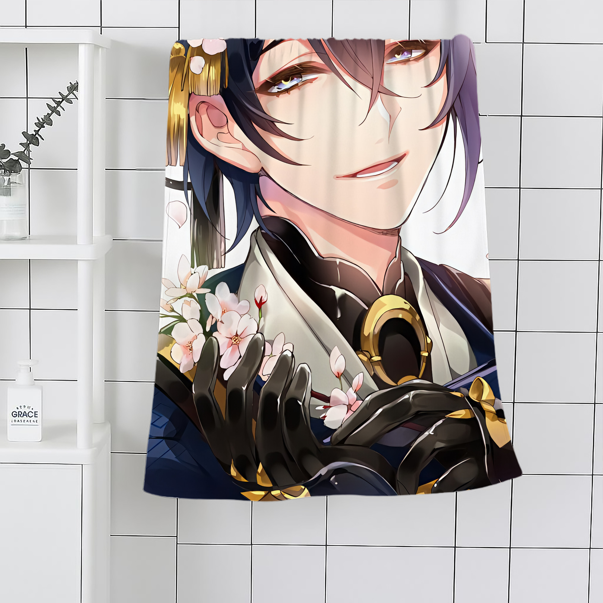 刀剣乱舞 Touken Ranbu 大判バスタオル 70×140cm 吸水速乾 柔らかい肌触り