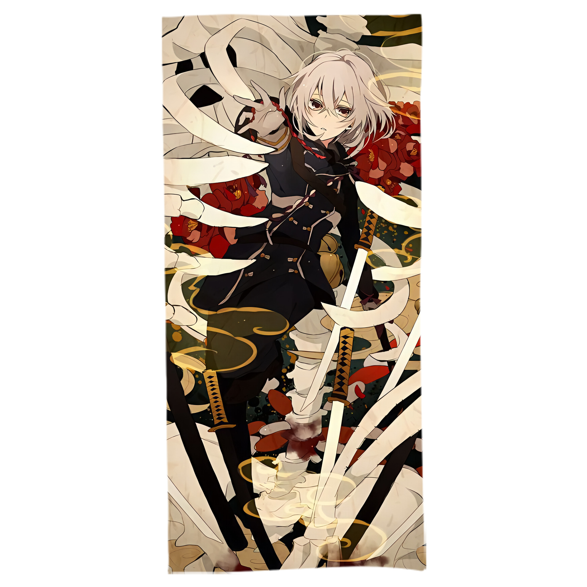 （画像用） 刀剣乱舞 Touken Ranbu 大判バスタオル 70×140cm 吸水速乾 柔らかい肌触り