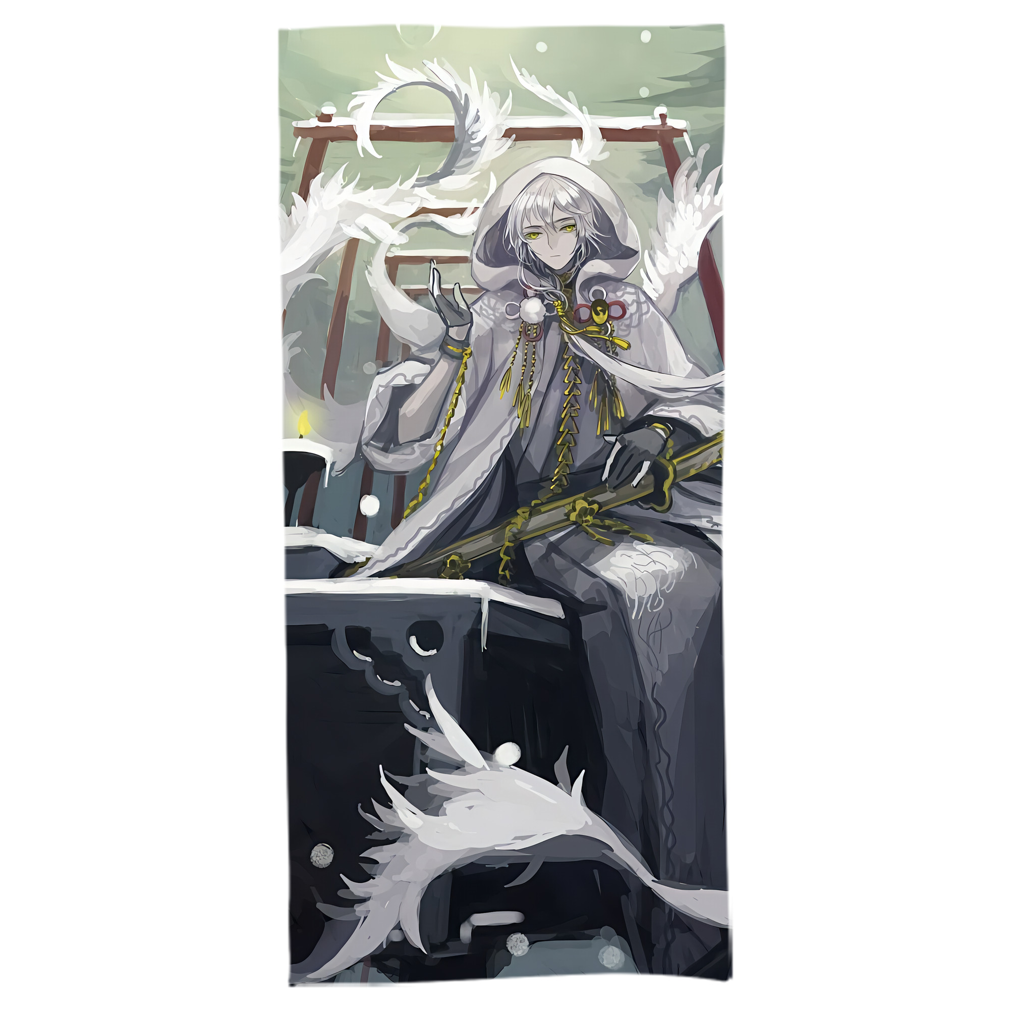 （画像用） 刀剣乱舞 Touken Ranbu 大判バスタオル 70×140cm 吸水速乾 柔らかい肌触り