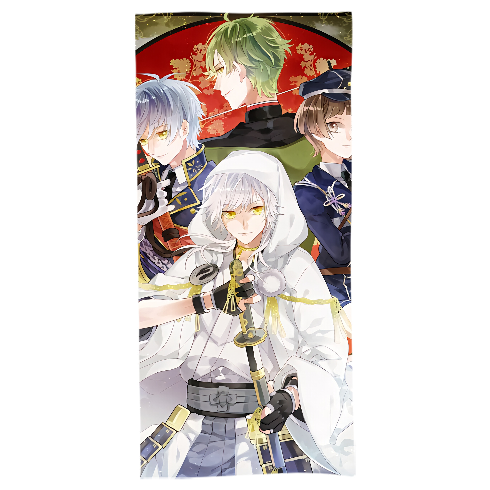 （画像用） 刀剣乱舞 Touken Ranbu 大判バスタオル 70×140cm 吸水速乾 柔らかい肌触り