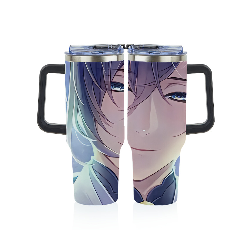 （画像用） 刀剣乱舞 Touken Ranbu 1200ｍLフルプリント車用タンブラー